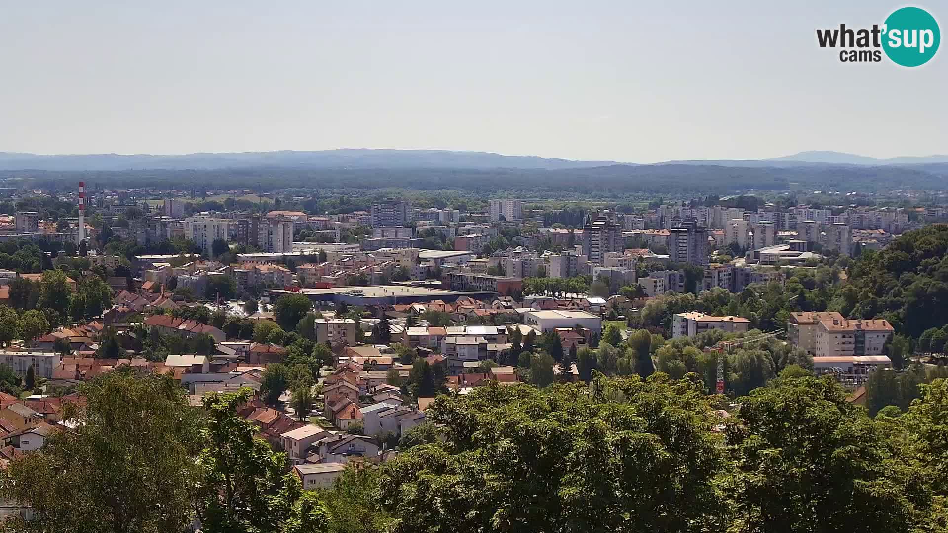 Webcam Karlovac Dubovac Castle – Live View of Karlovac’s Historic Landmark