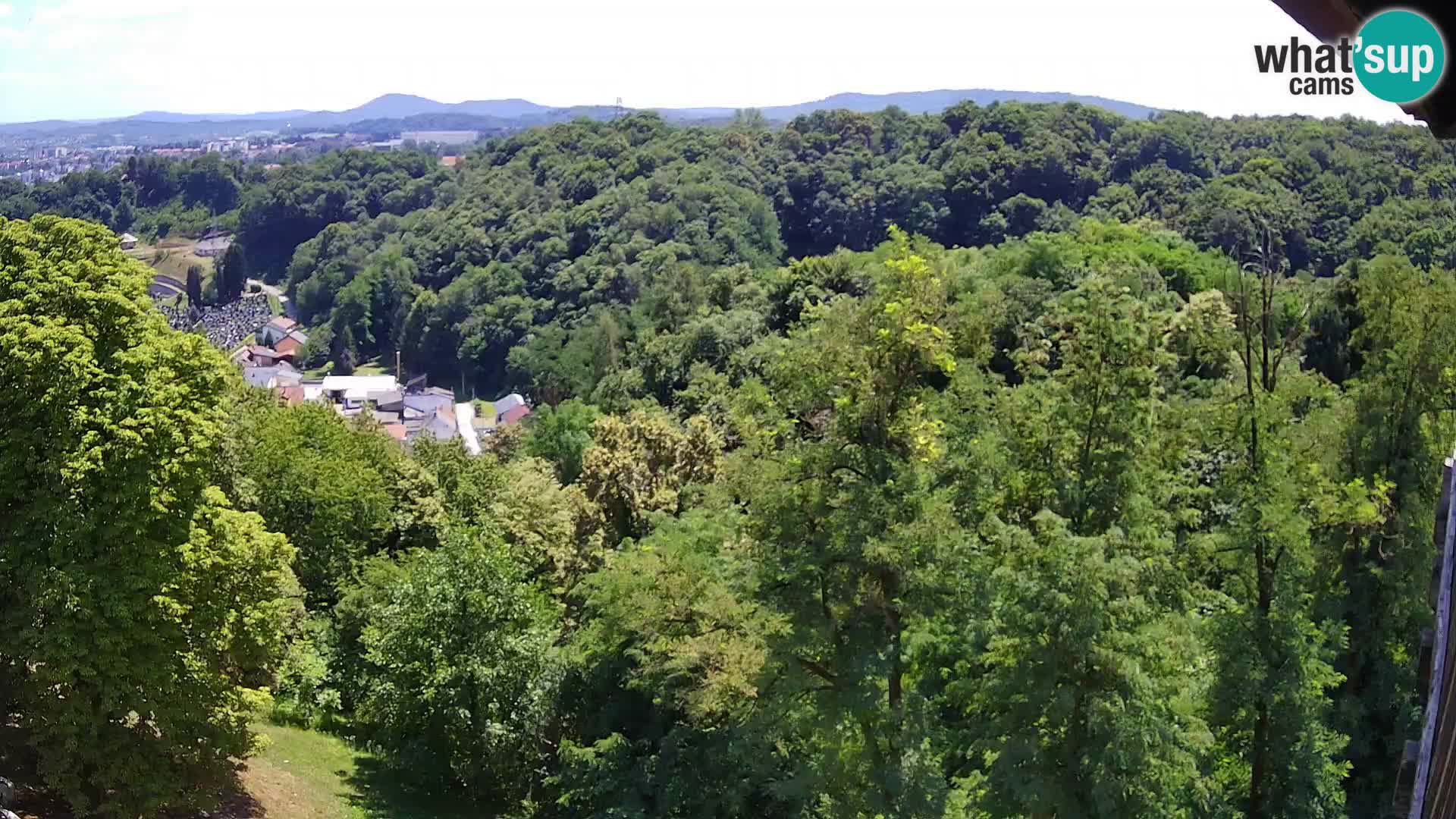 Webcam Karlovac Dubovac Castle – Live View of Karlovac’s Historic Landmark