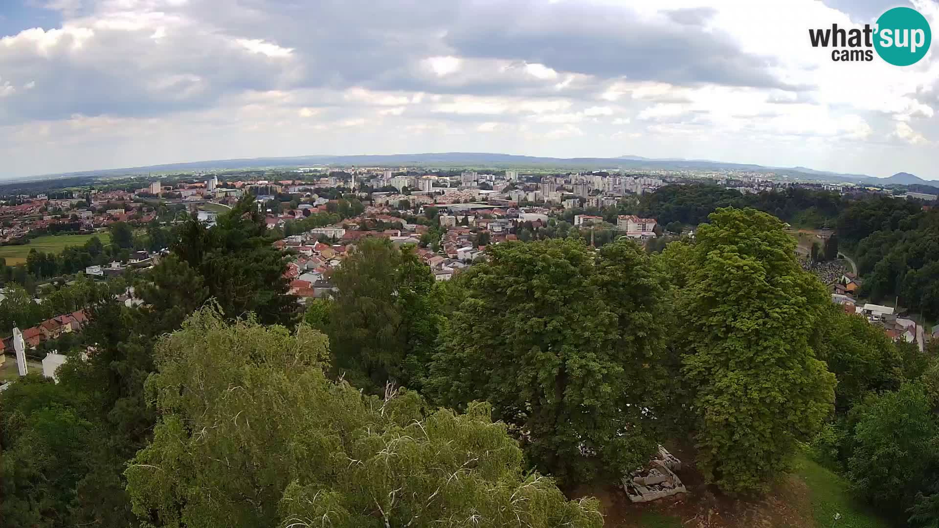 Webcam Karlovac Dubovac Castle – Live View of Karlovac’s Historic Landmark