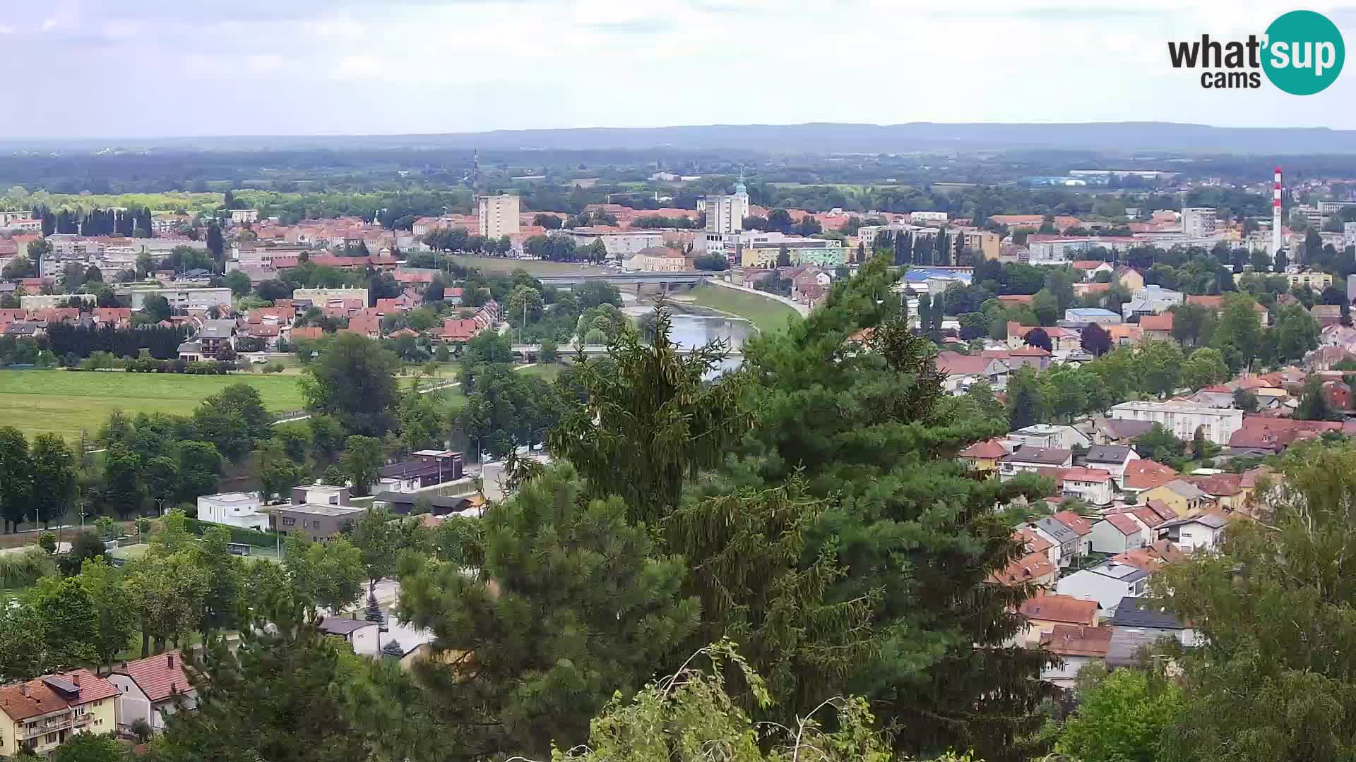Webcam Karlovac Château Dubovac – Vue en direct de ce monument historique