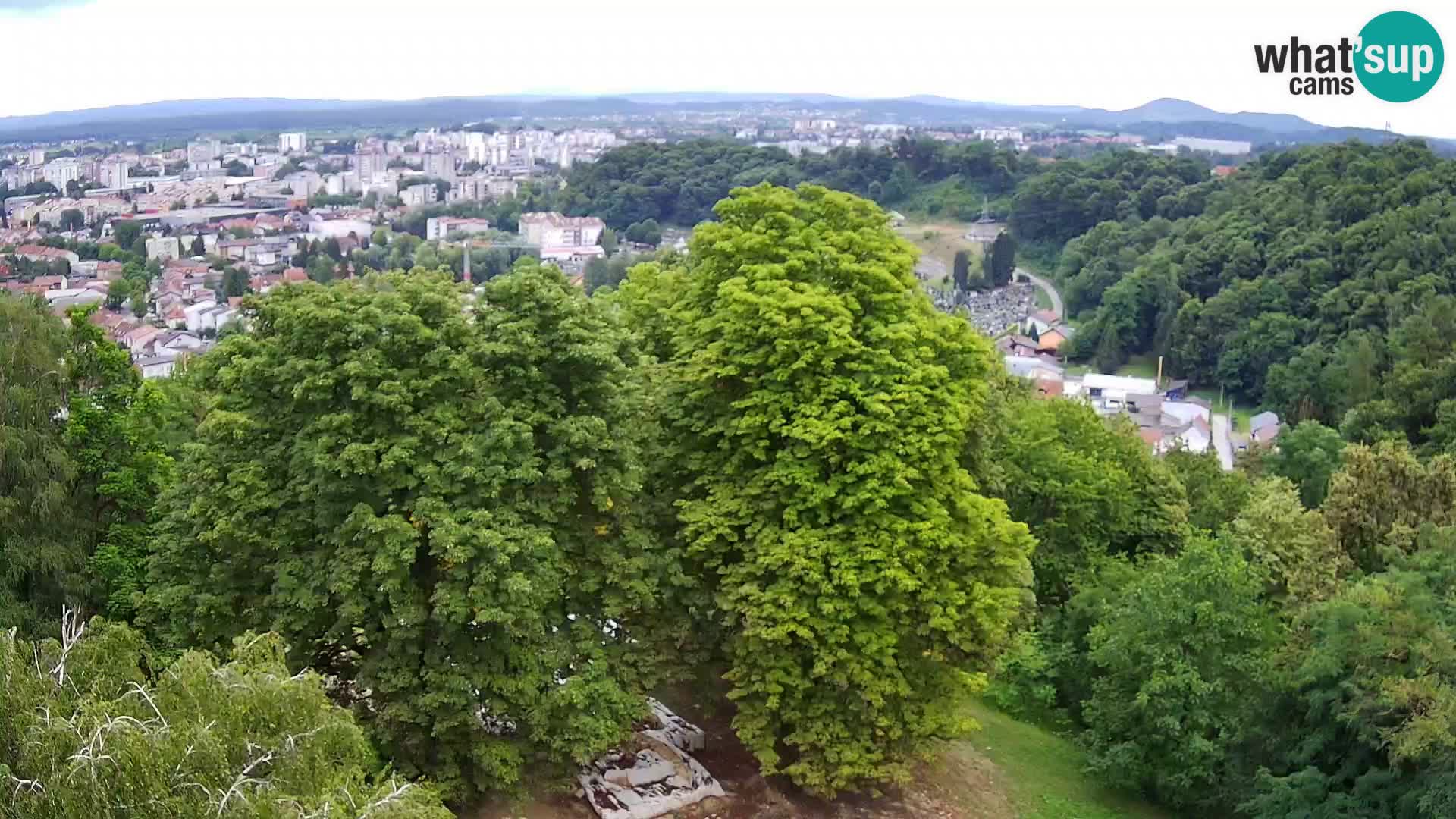 Webcam Castello Dubovac Karlovac – Vista Live sul Castello Storico
