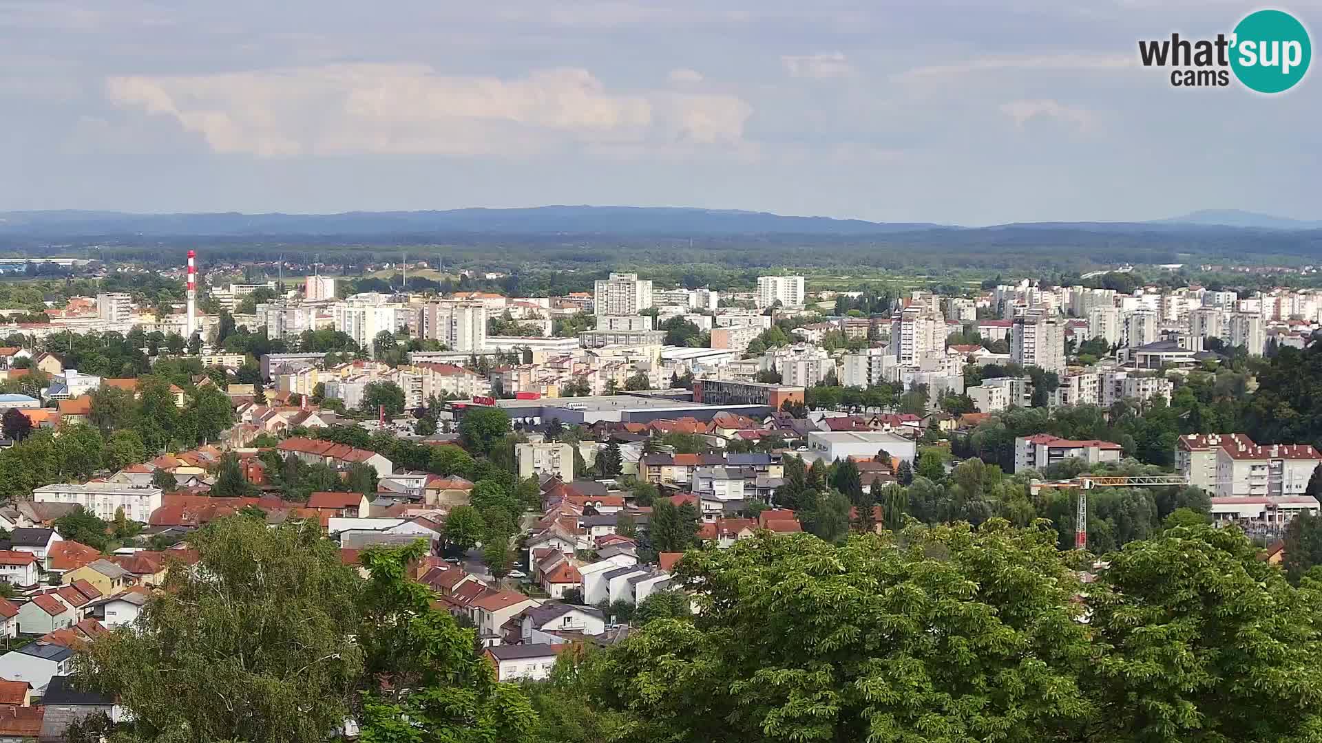 Webcam Karlovac Château Dubovac – Vue en direct de ce monument historique