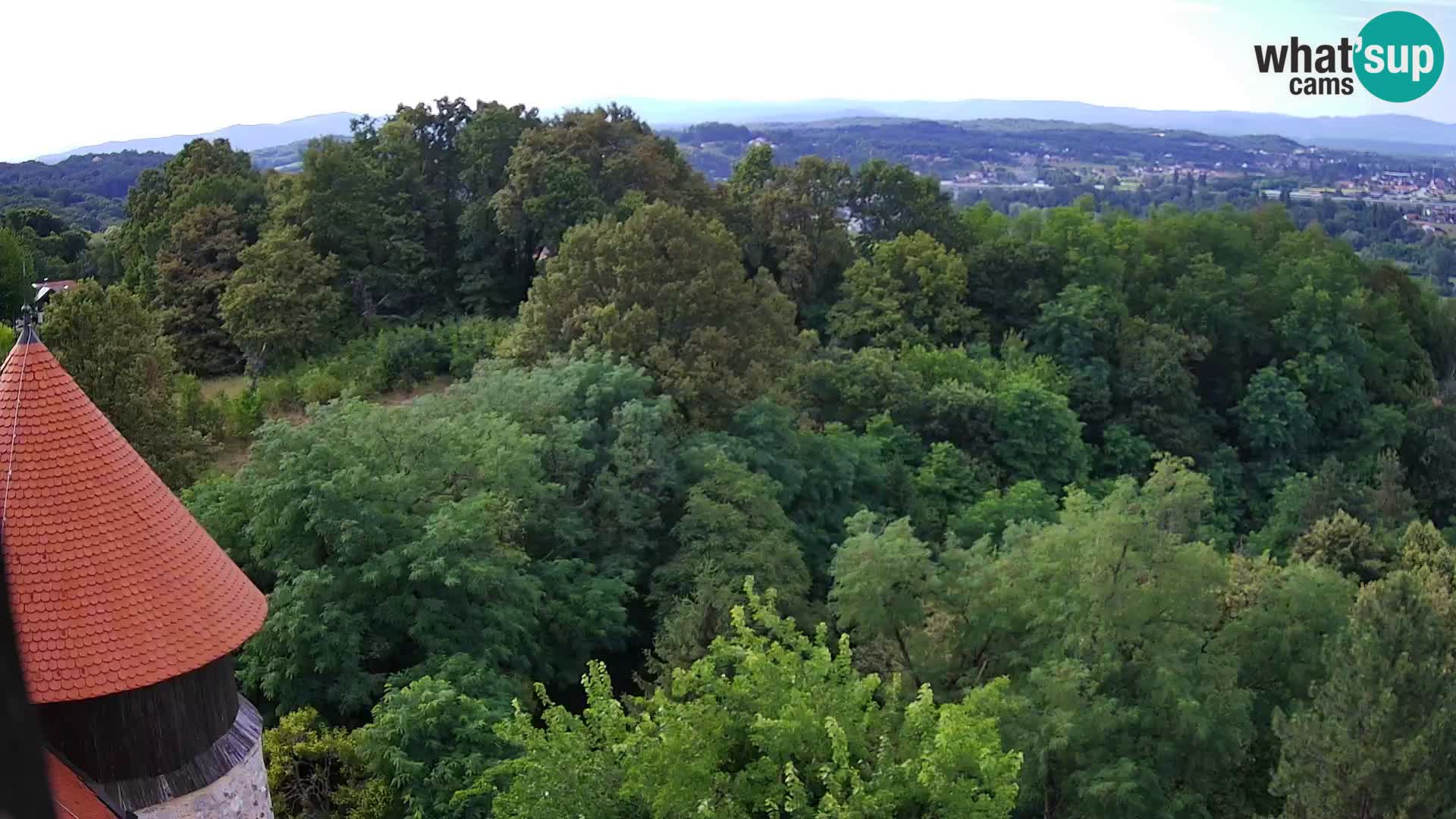 Webcam Karlovac Château Dubovac – Vue en direct de ce monument historique