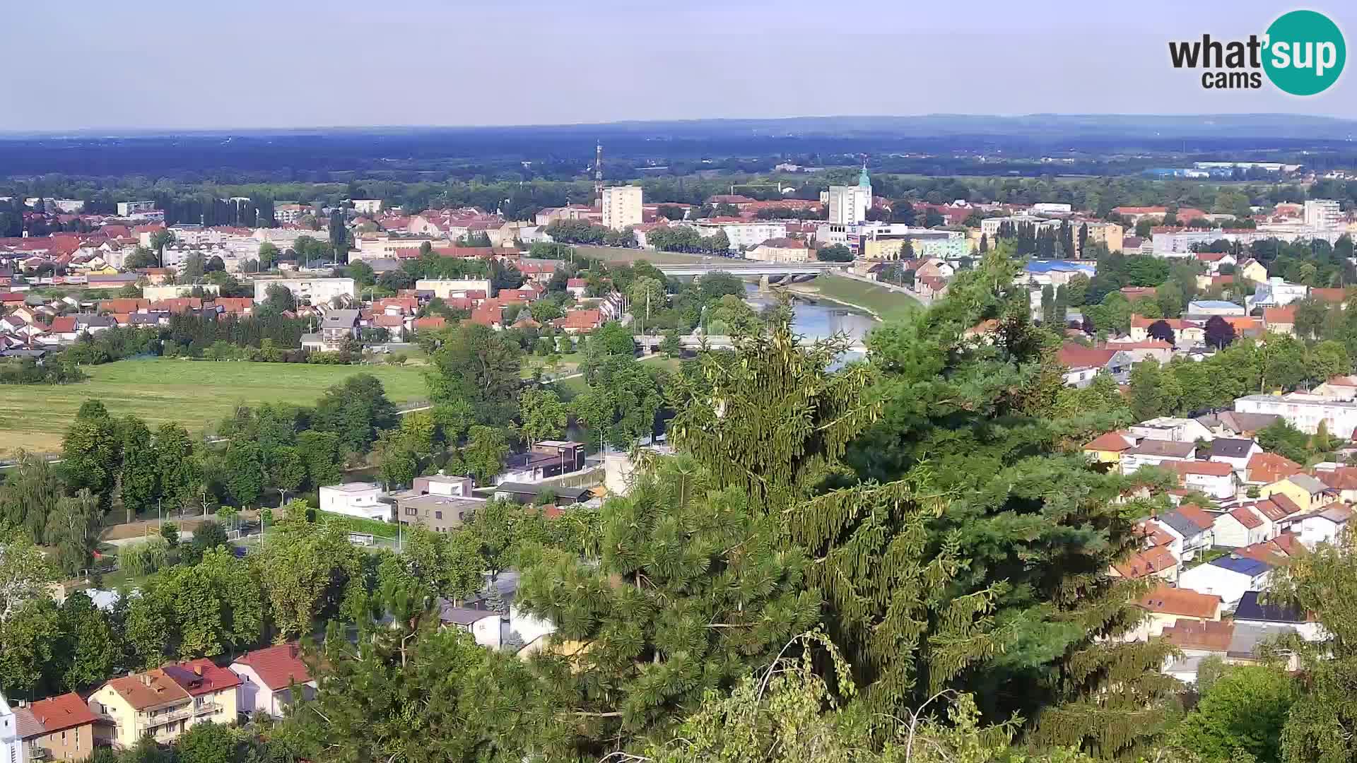 Web kamera Karlovac – Dvorac Dubovac uživo