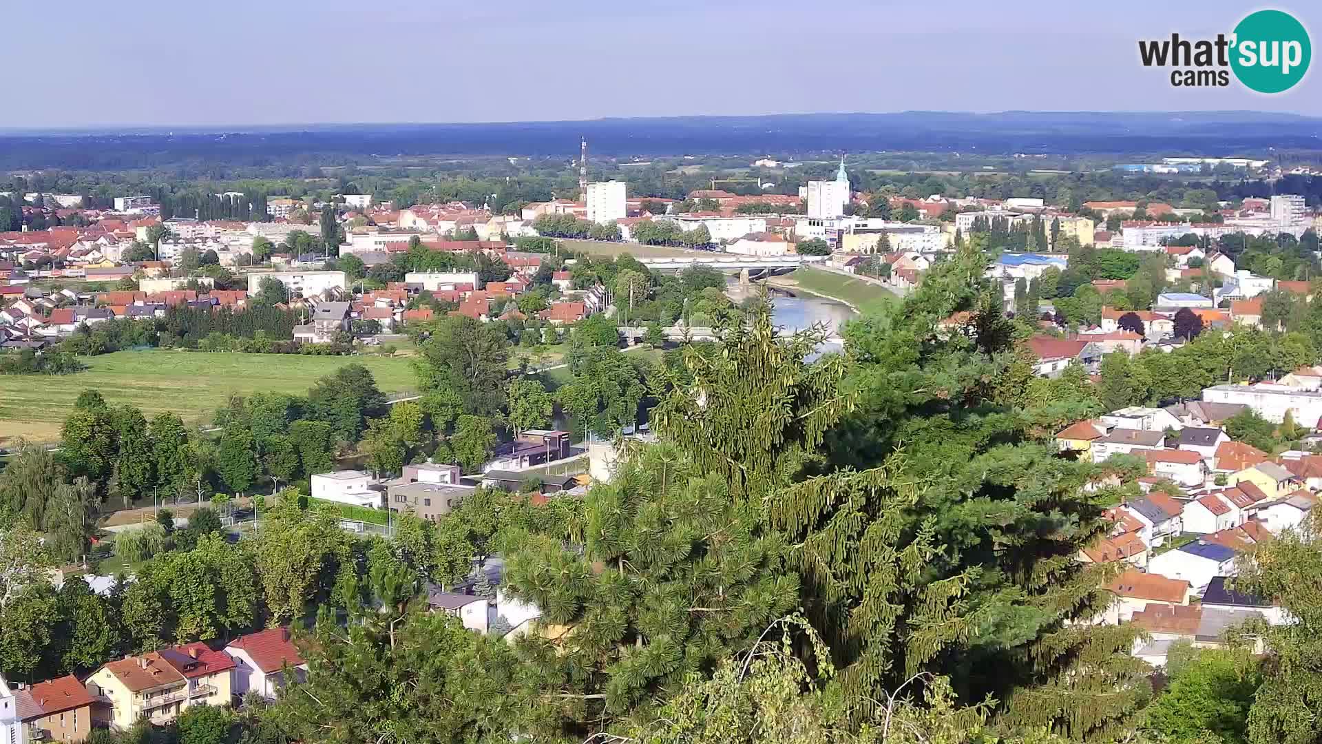 Webcam Karlovac Château Dubovac – Vue en direct de ce monument historique