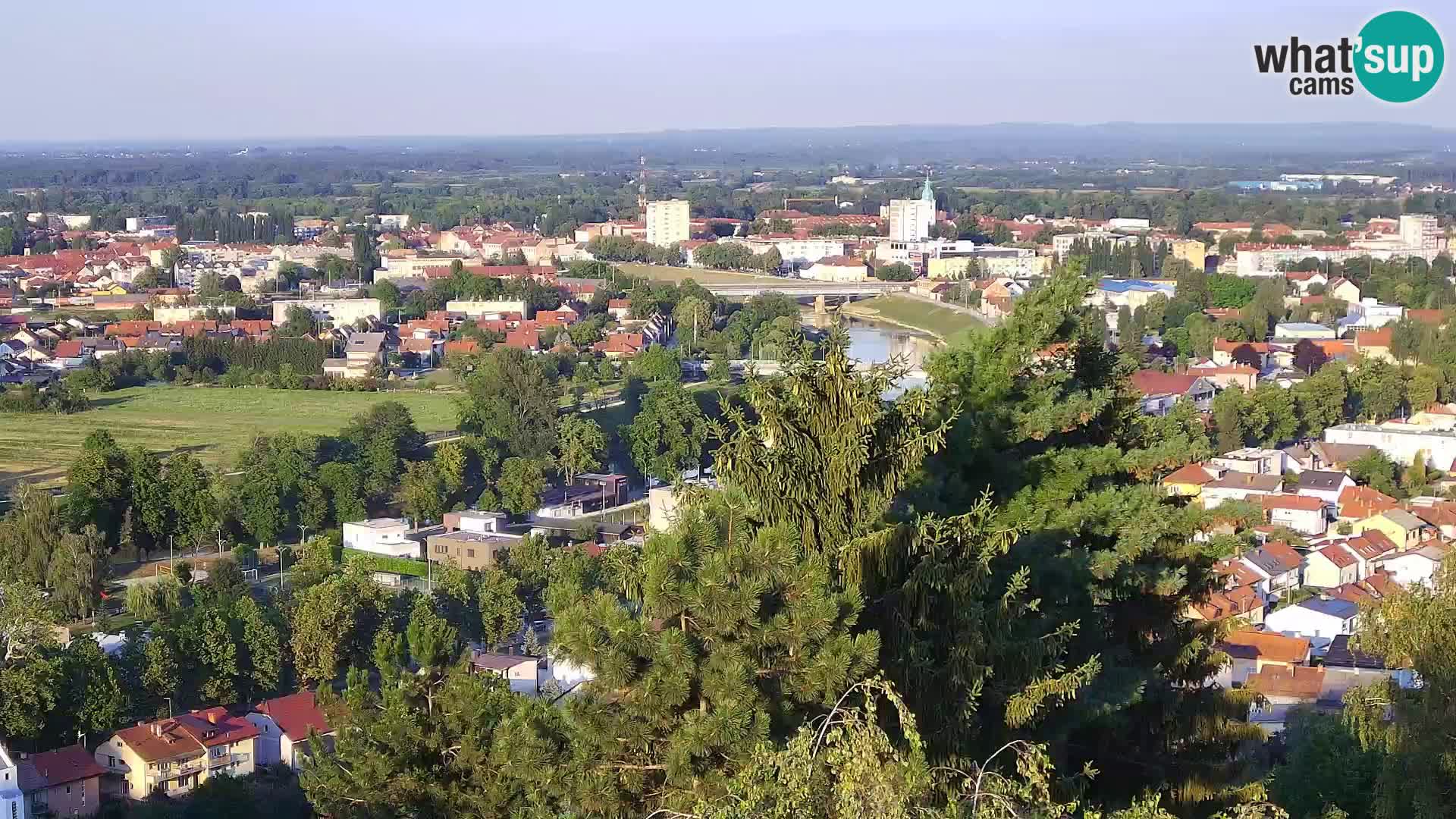 Webcam Karlovac Château Dubovac – Vue en direct de ce monument historique