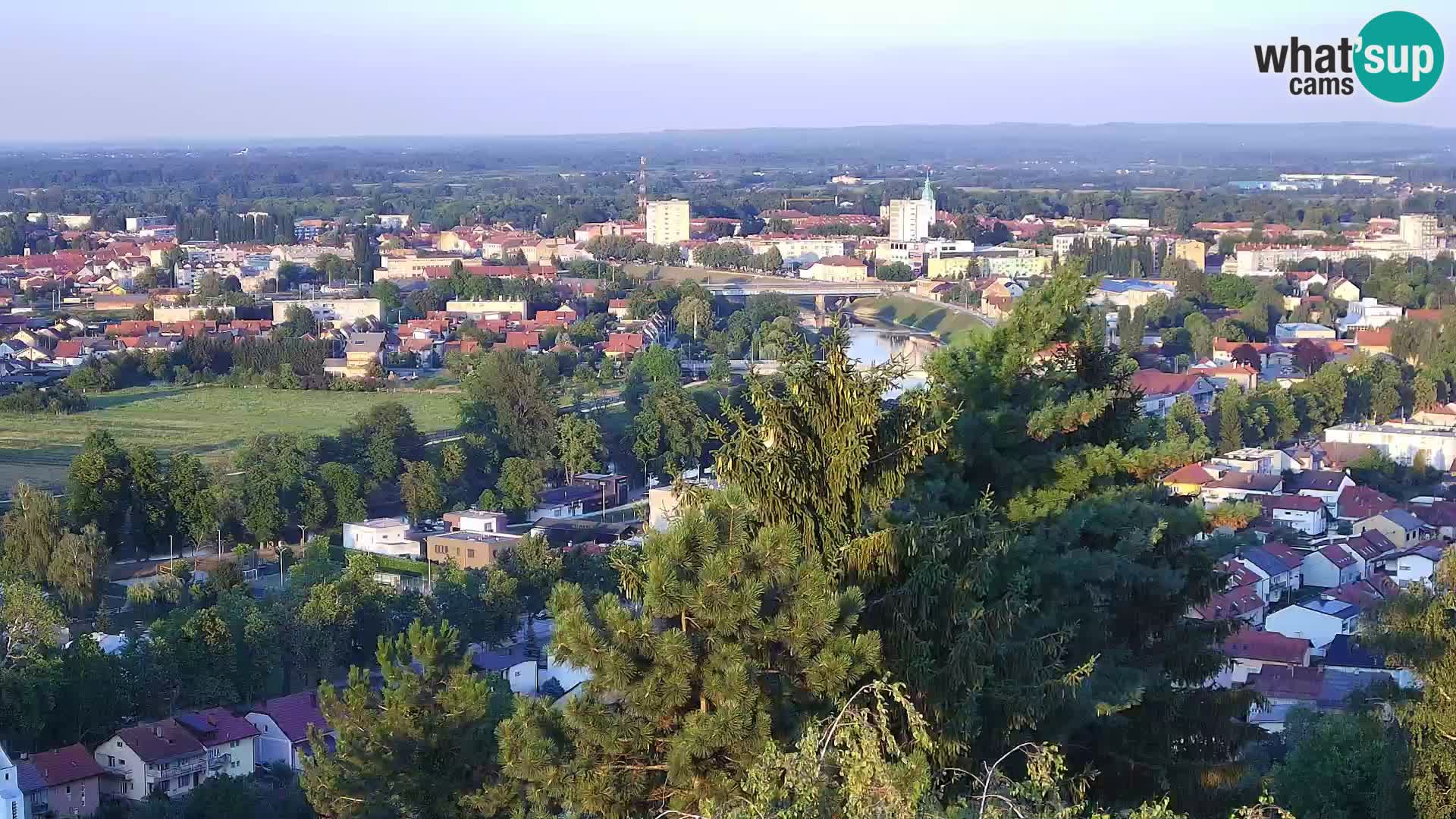 Webcam Karlovac Château Dubovac – Vue en direct de ce monument historique