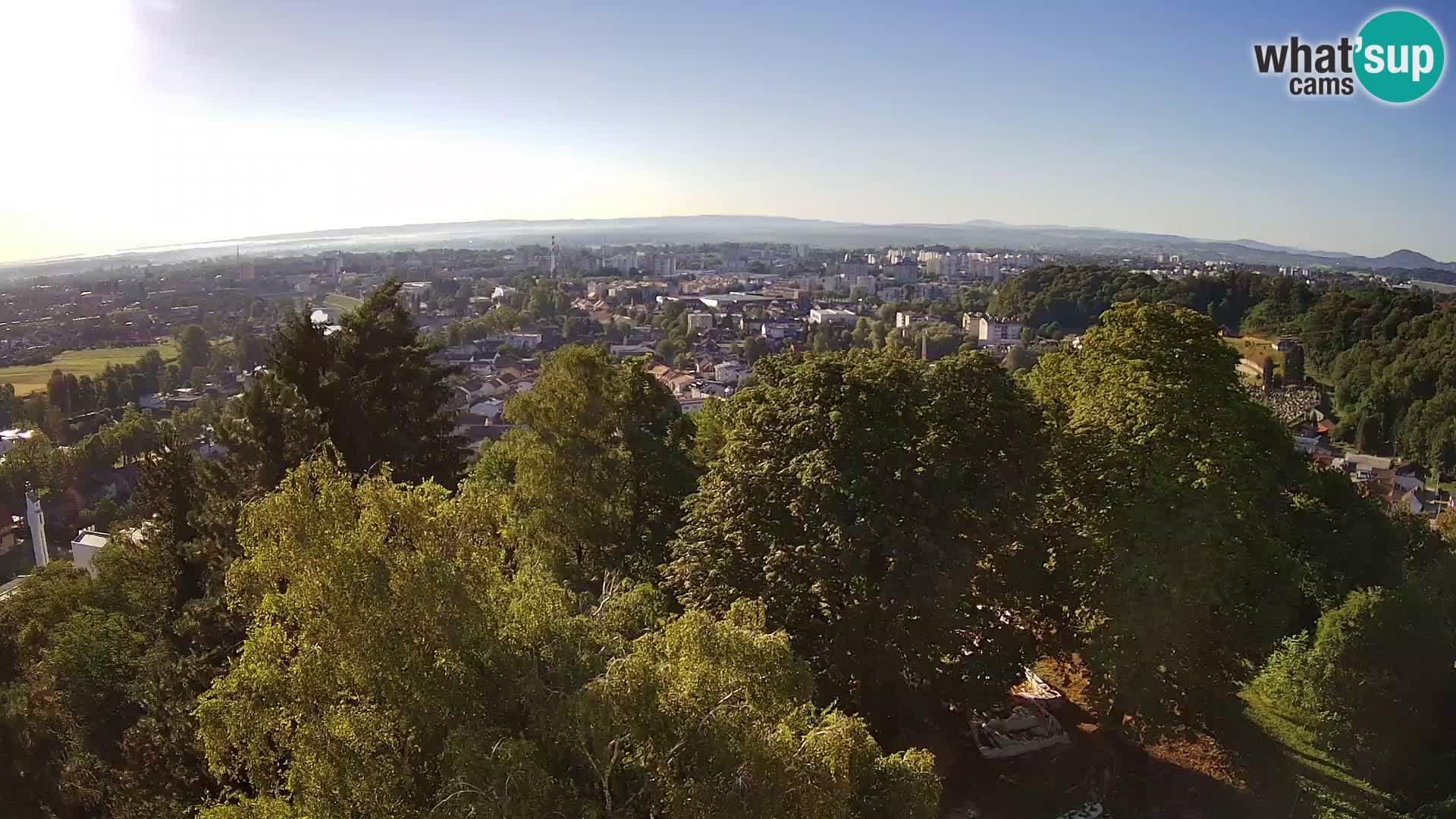 Webcam Karlovac Château Dubovac – Vue en direct de ce monument historique