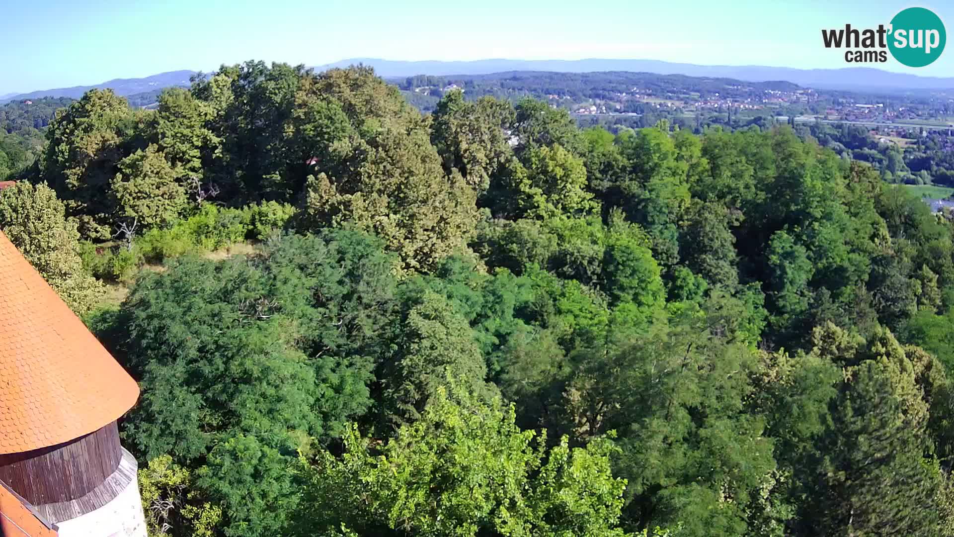 Webcam Karlovac Château Dubovac – Vue en direct de ce monument historique