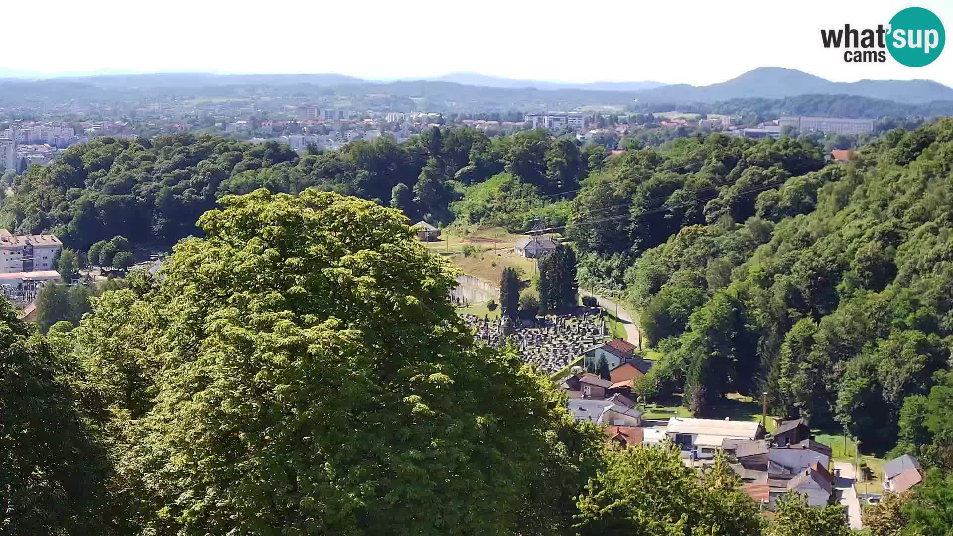 Web kamera Karlovac – Dvorac Dubovac uživo