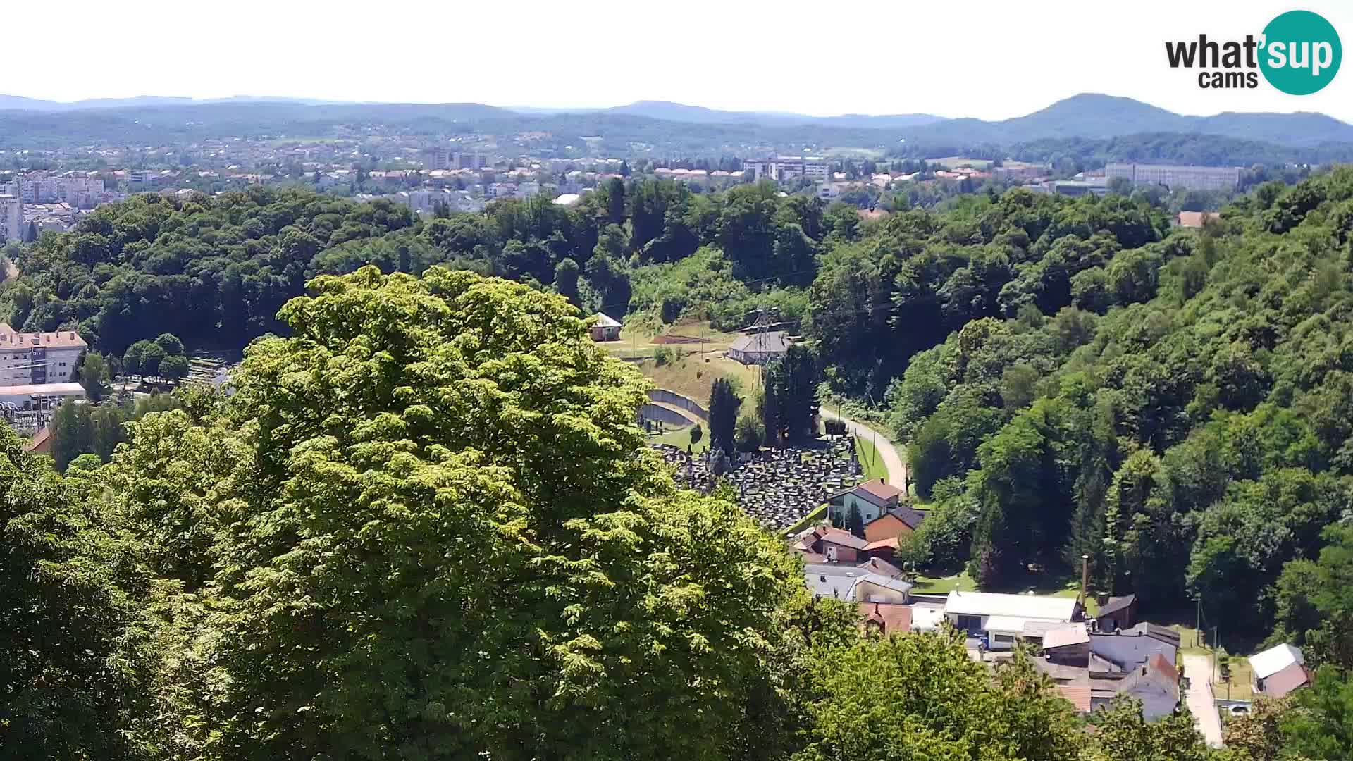 Webcam Karlovac Dubovac Castle – Live View of Karlovac’s Historic Landmark