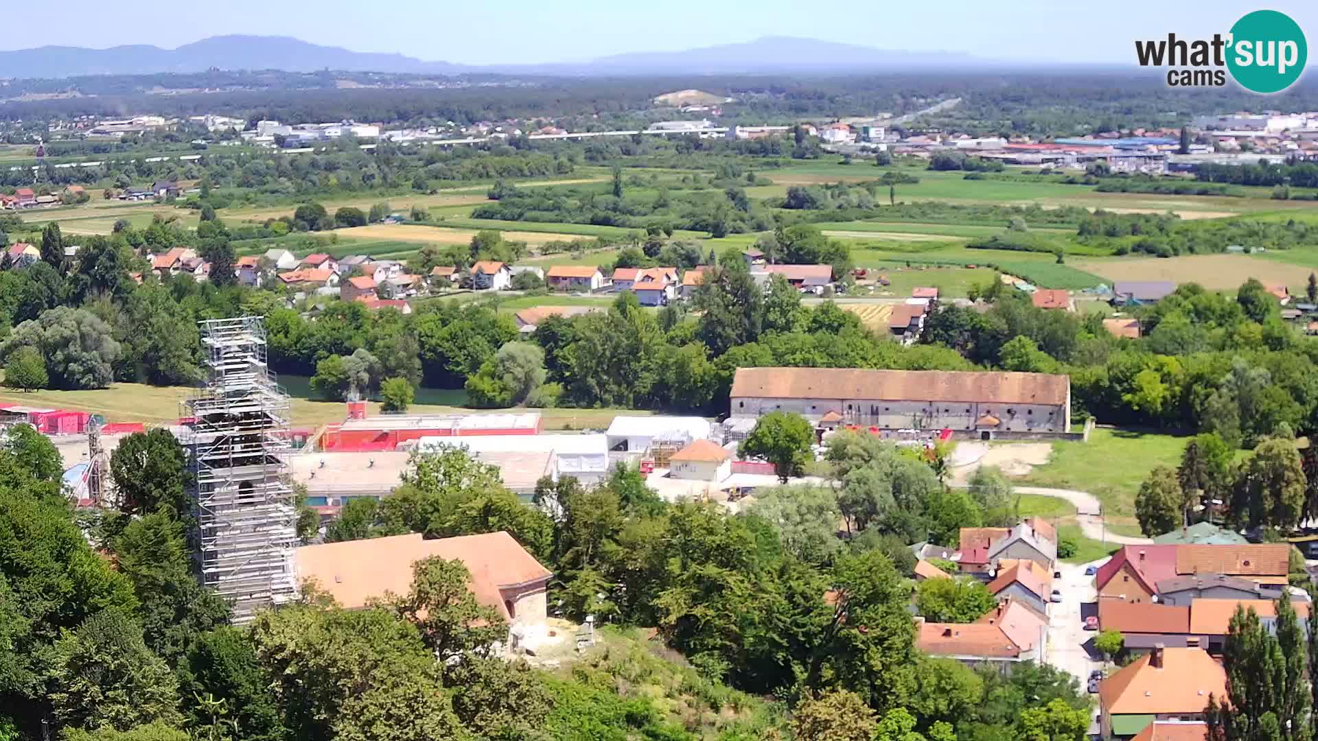 Webcam Castello Dubovac Karlovac – Vista Live sul Castello Storico