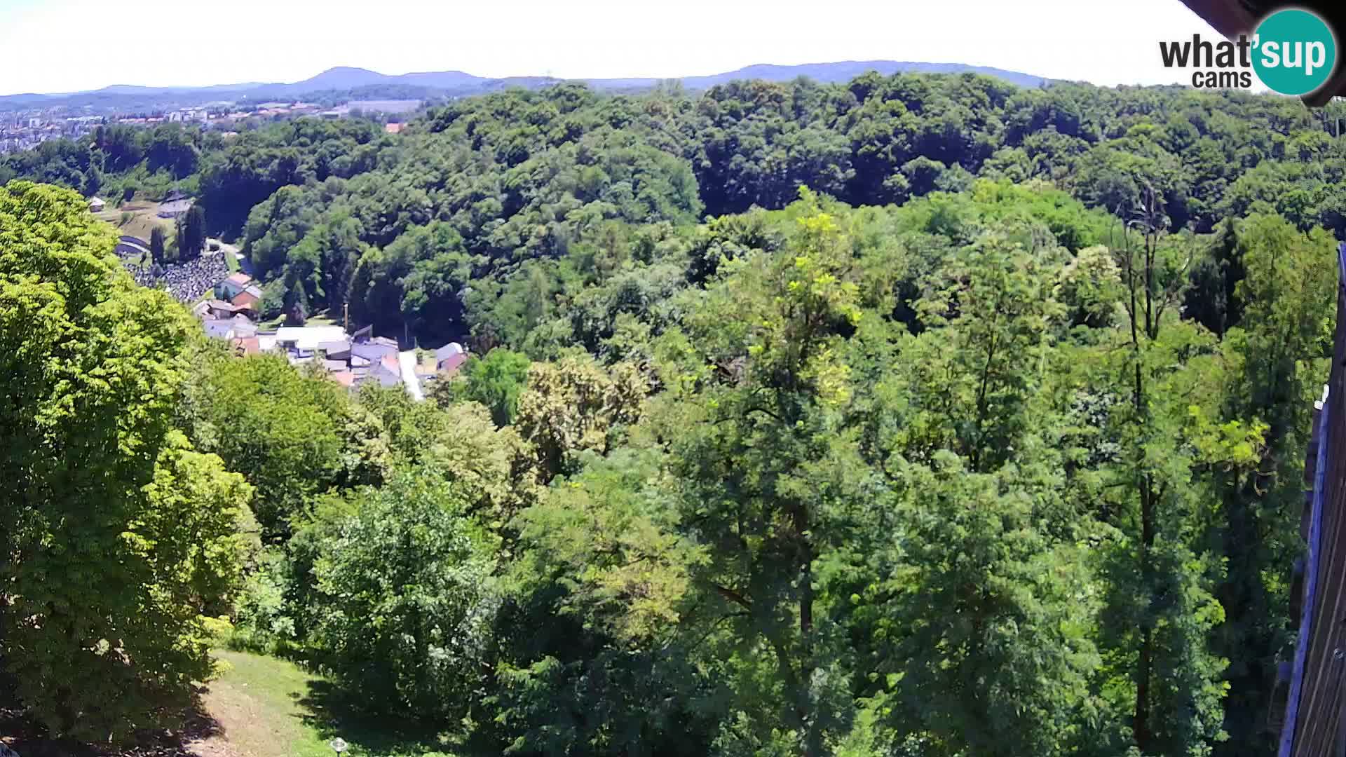 Webcam Castello Dubovac Karlovac – Vista Live sul Castello Storico