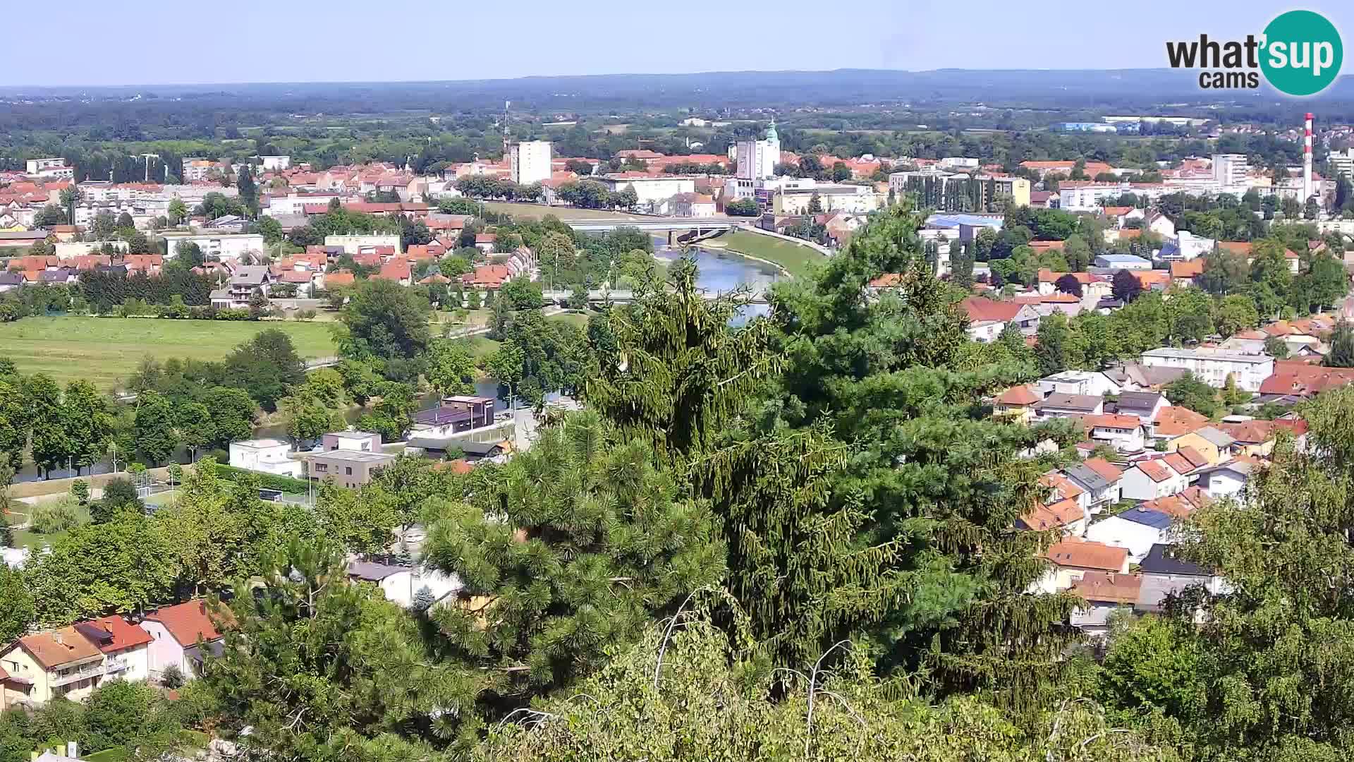 Webcam Karlovac Dubovac Castle – Live View of Karlovac’s Historic Landmark