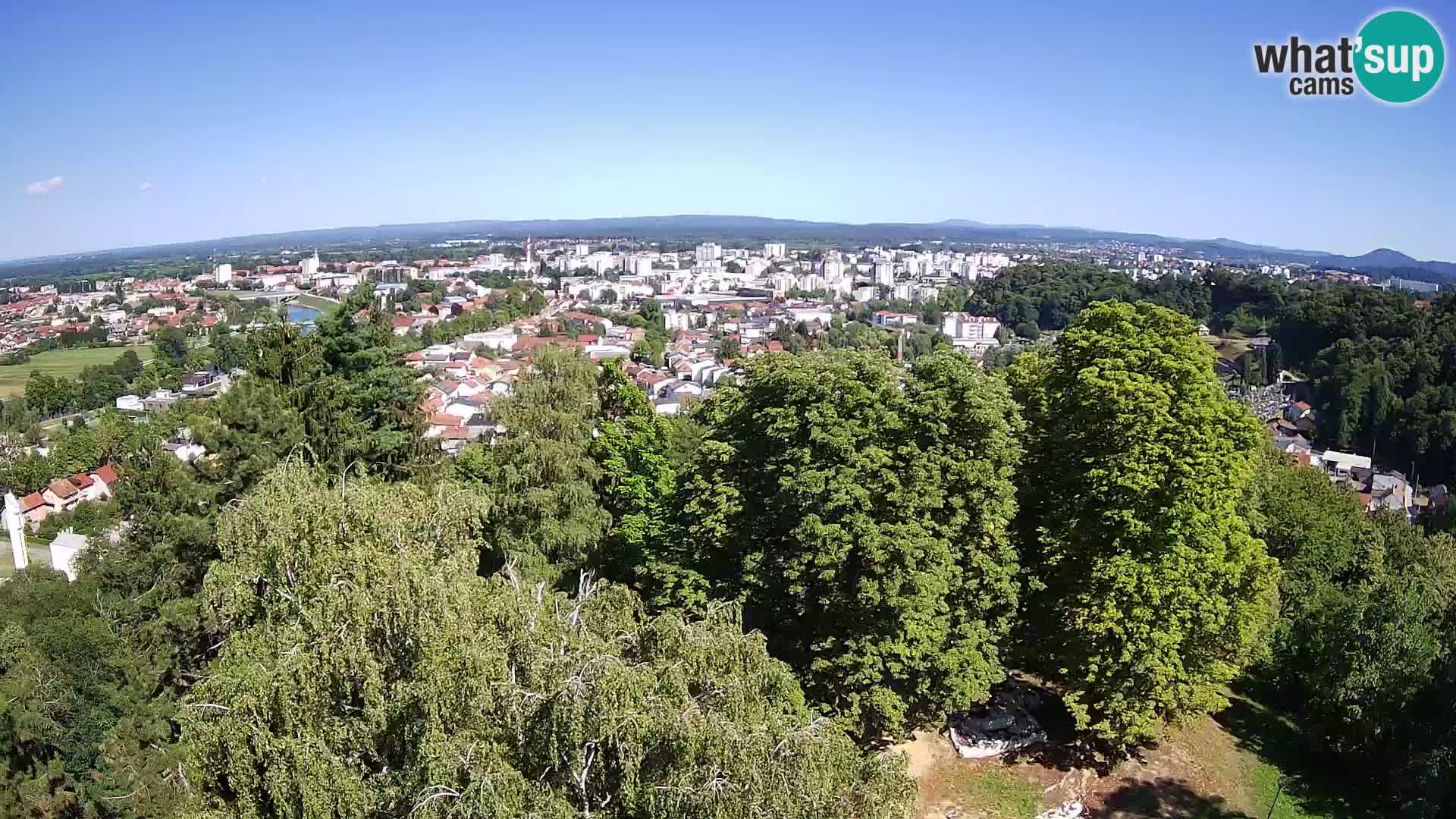 Webcam Castillo Dubovac Karlovac – Vista en directo del histórico castillo