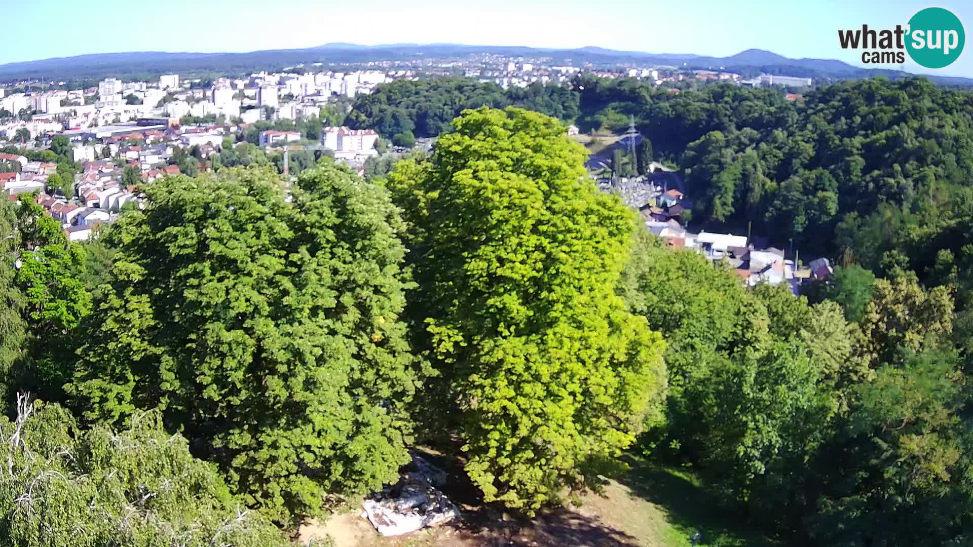 Webcam Karlovac Dubovac Castle – Live View of Karlovac’s Historic Landmark