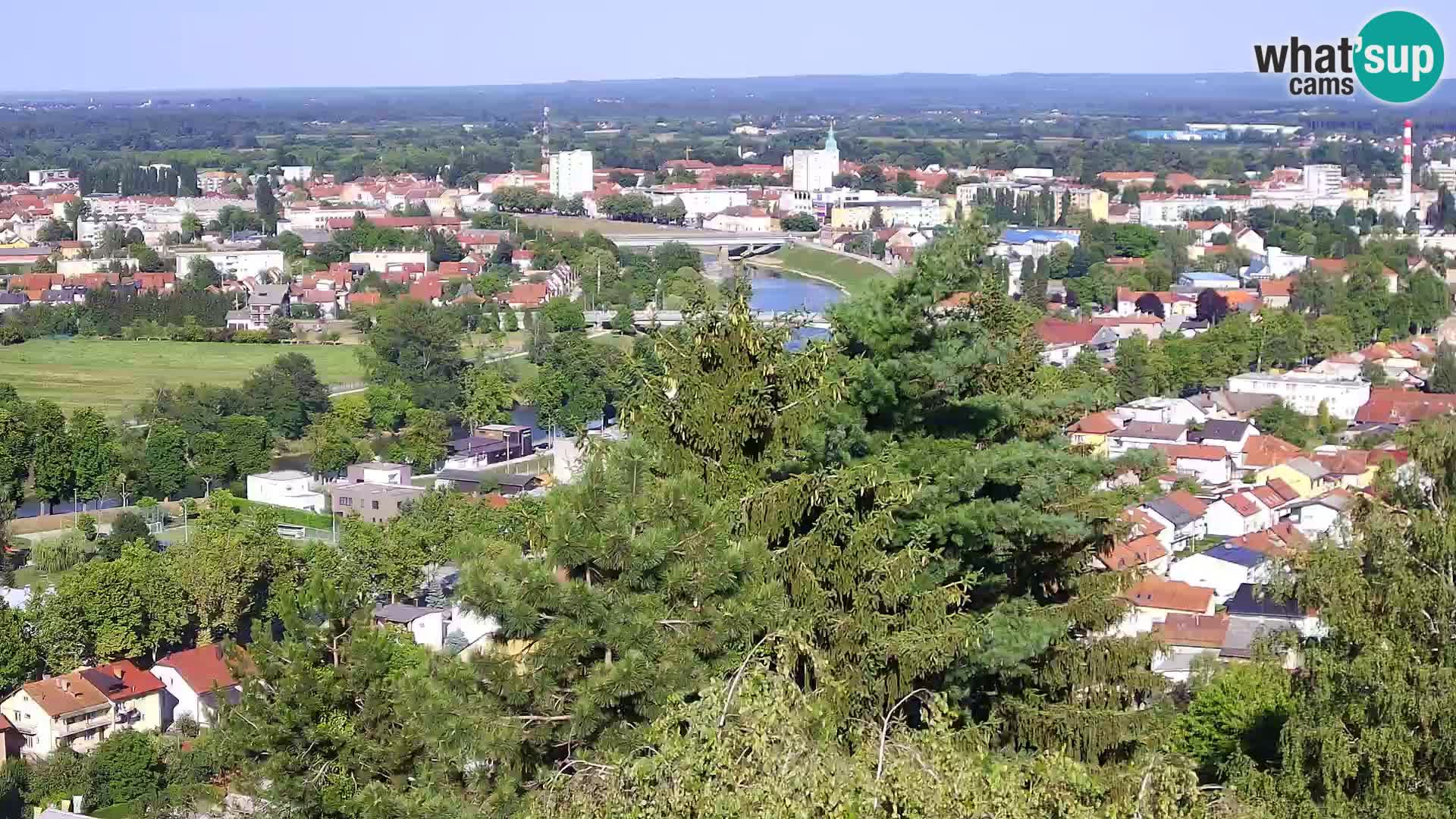 Web kamera Karlovac – Dvorac Dubovac uživo