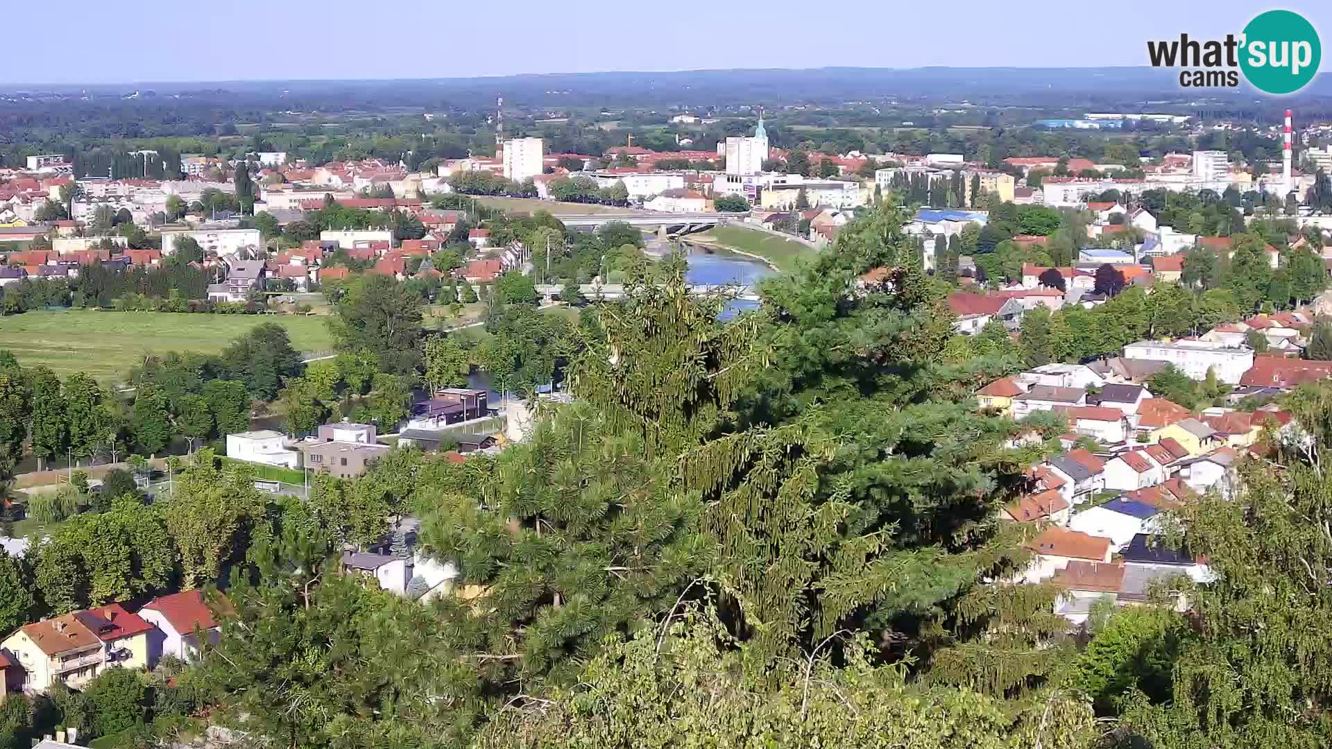Web kamera Karlovac – Dvorac Dubovac uživo