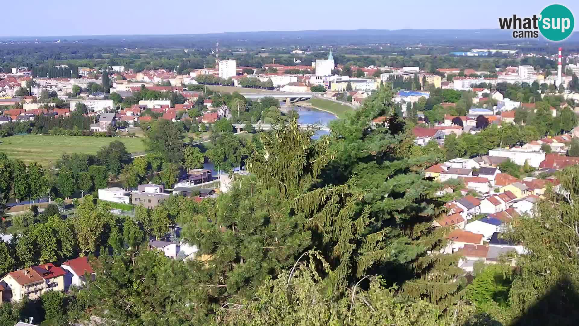 Web kamera Karlovac – Dvorac Dubovac uživo