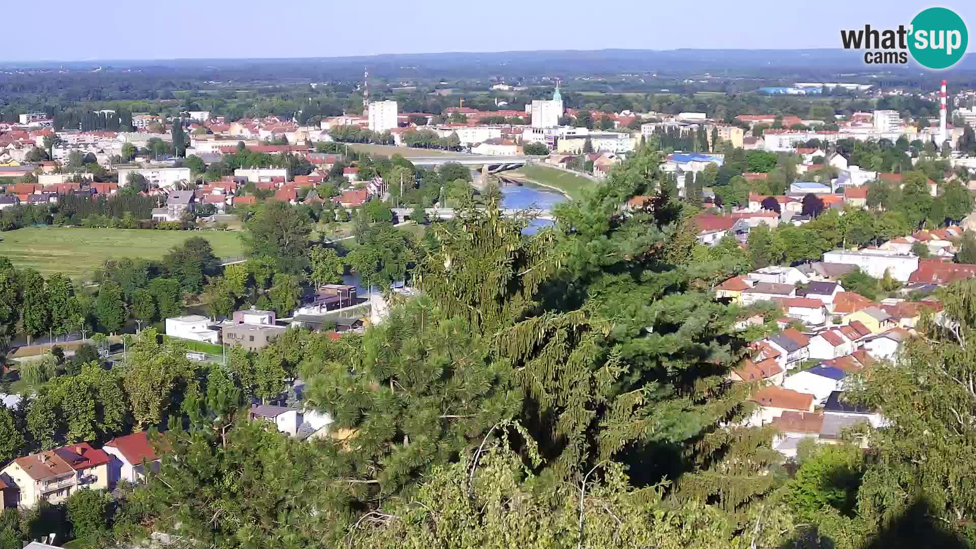 Webcam Karlovac Château Dubovac – Vue en direct de ce monument historique