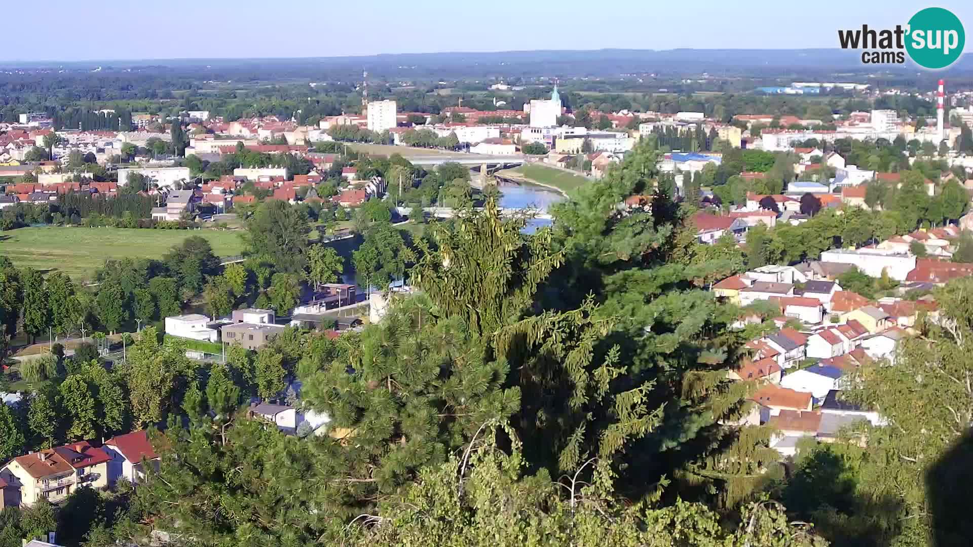 Webcam Karlovac Dubovac Castle – Live View of Karlovac’s Historic Landmark