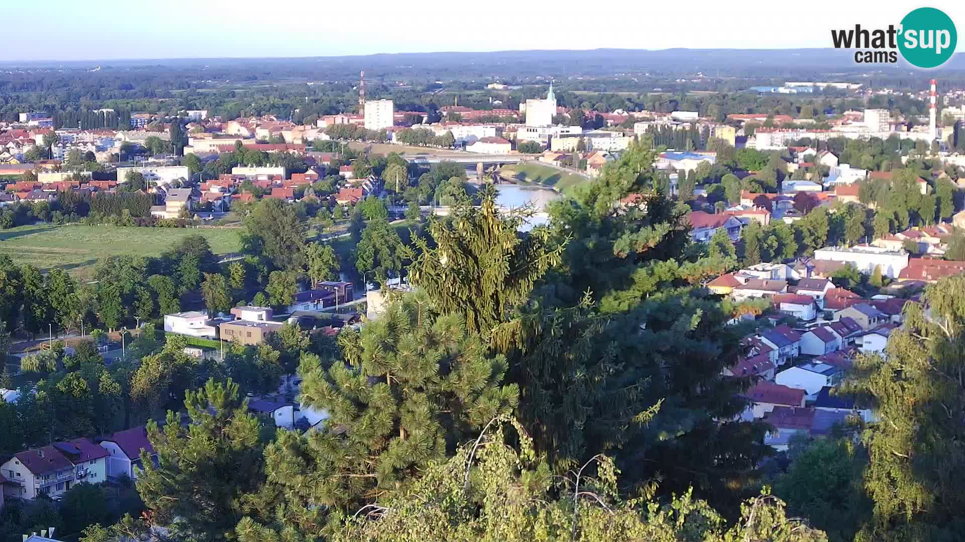 Webcam Karlovac Dubovac Castle – Live View of Karlovac’s Historic Landmark