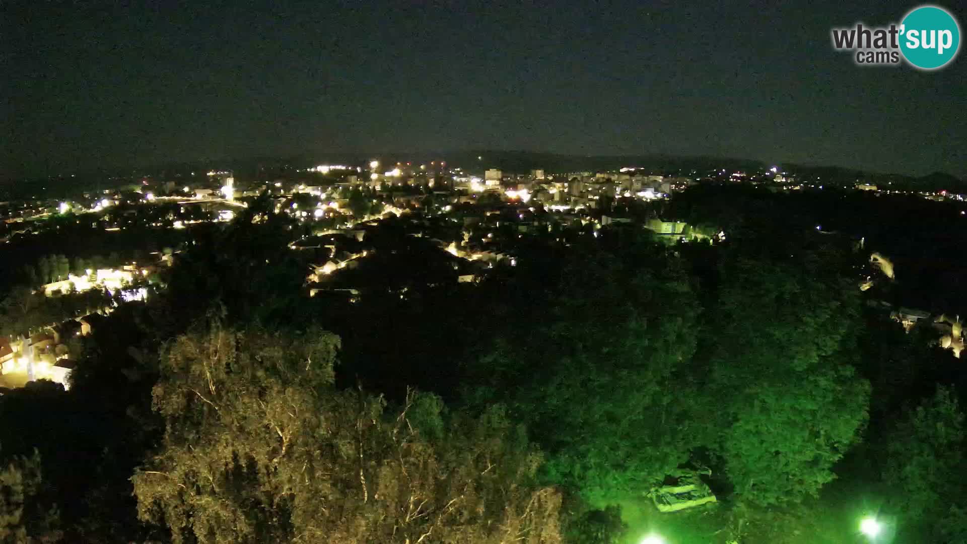 Webcam Karlovac Château Dubovac – Vue en direct de ce monument historique