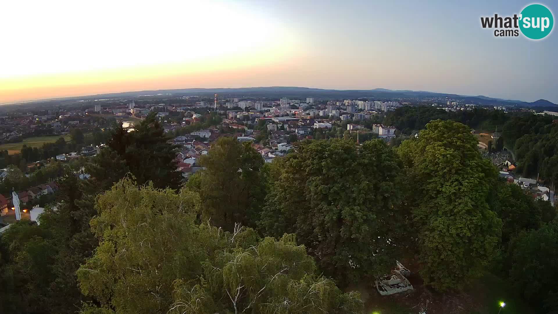 Webcam Karlovac Dubovac Castle – Live View of Karlovac’s Historic Landmark
