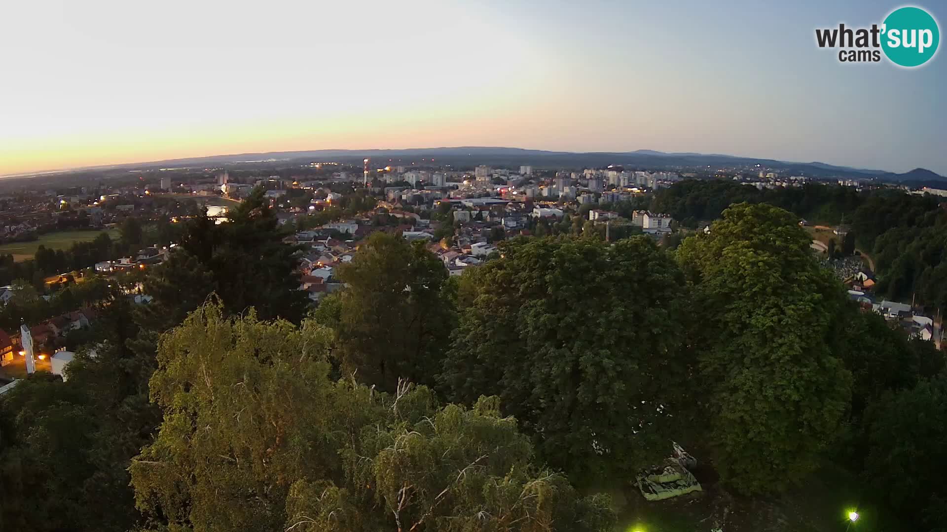 Webcam Karlovac Dubovac Castle – Live View of Karlovac’s Historic Landmark