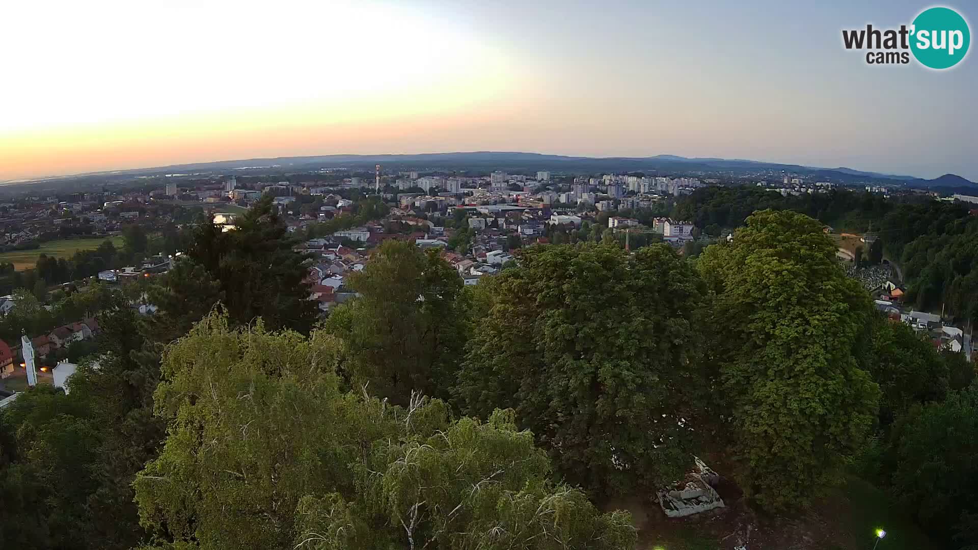 Webcam Castello Dubovac Karlovac – Vista Live sul Castello Storico
