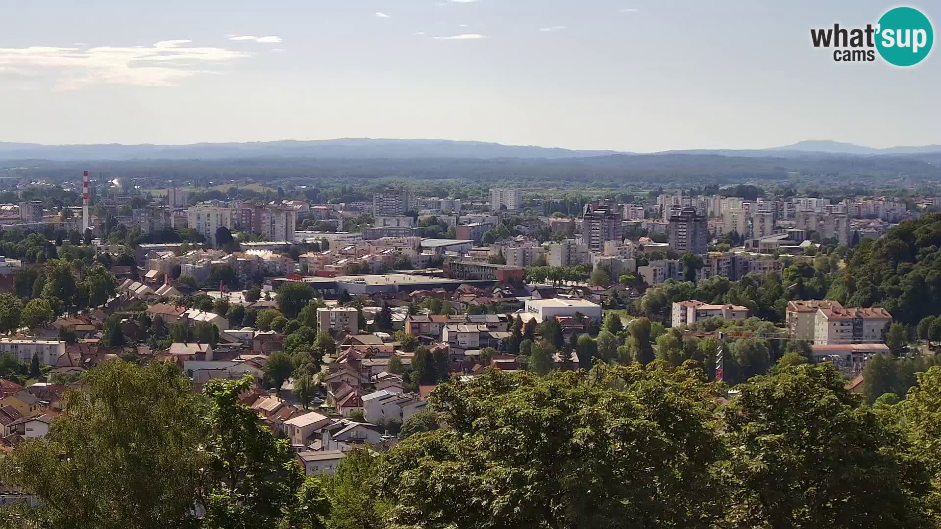 Webcam Karlovac Dubovac Castle – Live View of Karlovac’s Historic Landmark