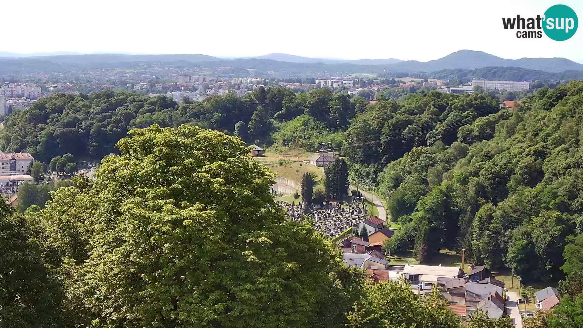 Webcam Karlovac Château Dubovac – Vue en direct de ce monument historique