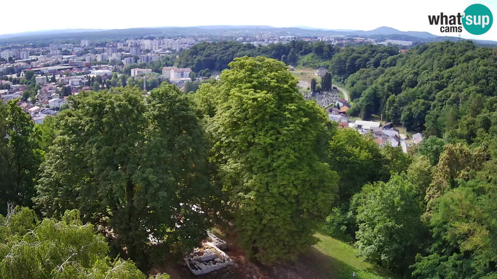 Webcam Castello Dubovac Karlovac – Vista Live sul Castello Storico