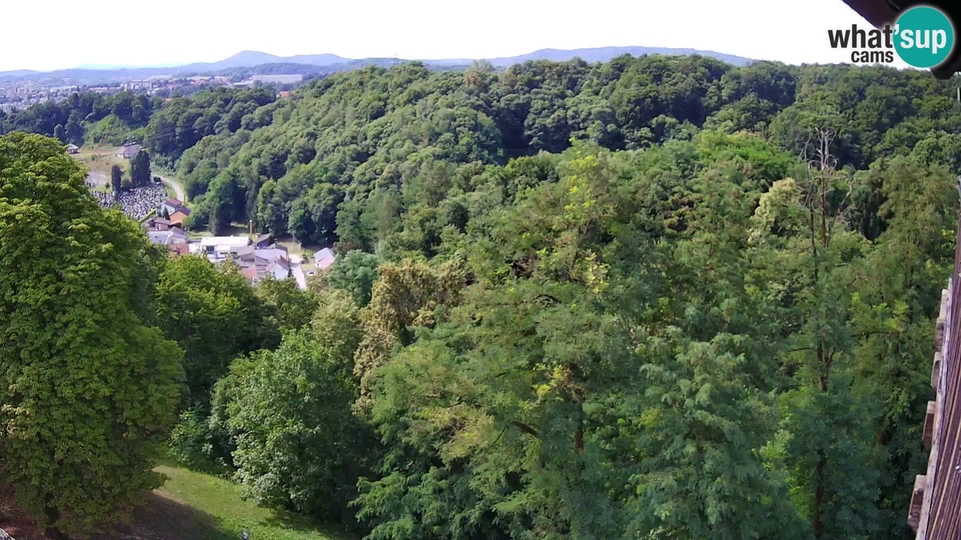 Webcam Karlovac Dubovac Castle – Live View of Karlovac’s Historic Landmark