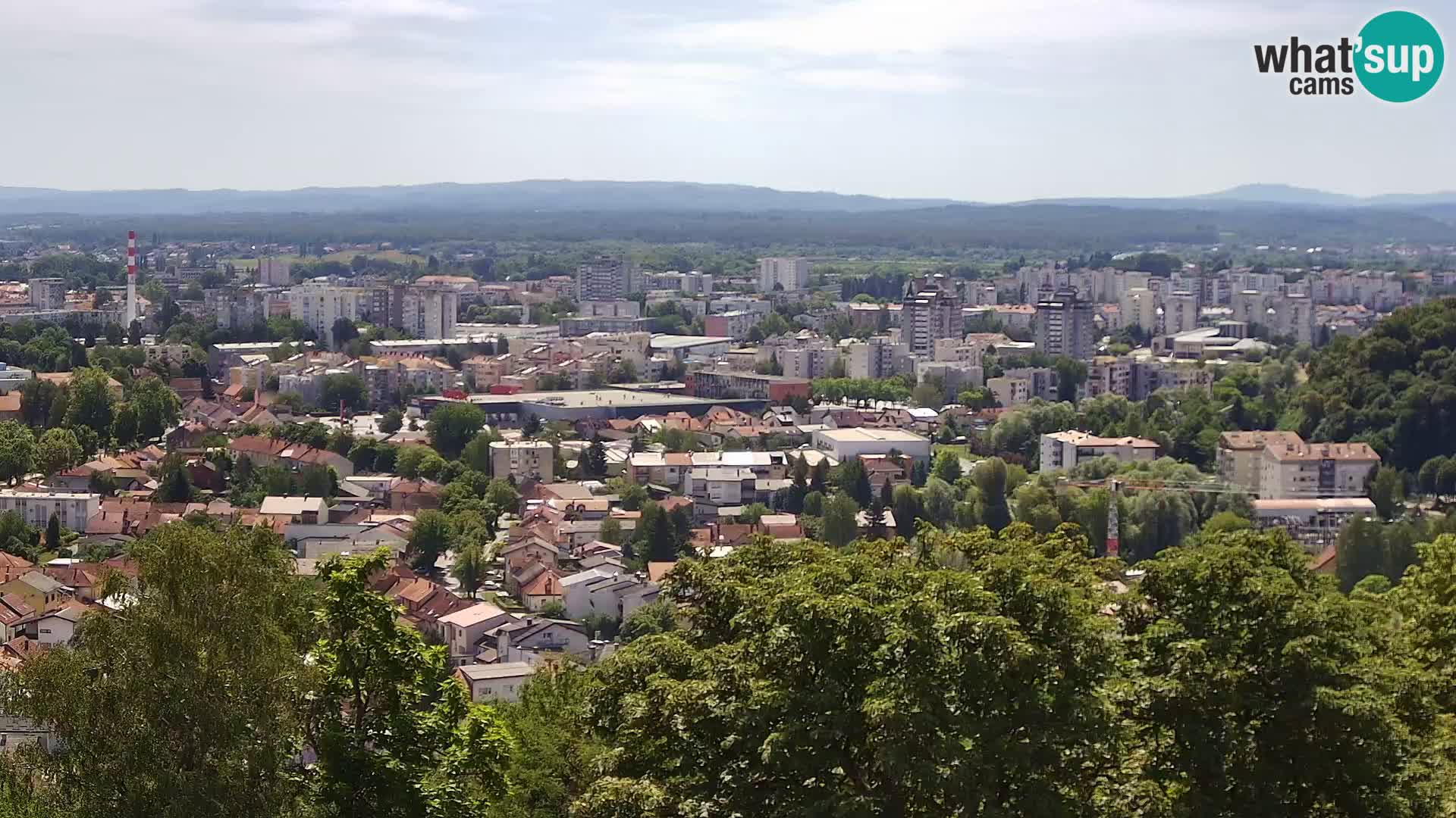 Webcam Karlovac Dubovac Castle – Live View of Karlovac’s Historic Landmark