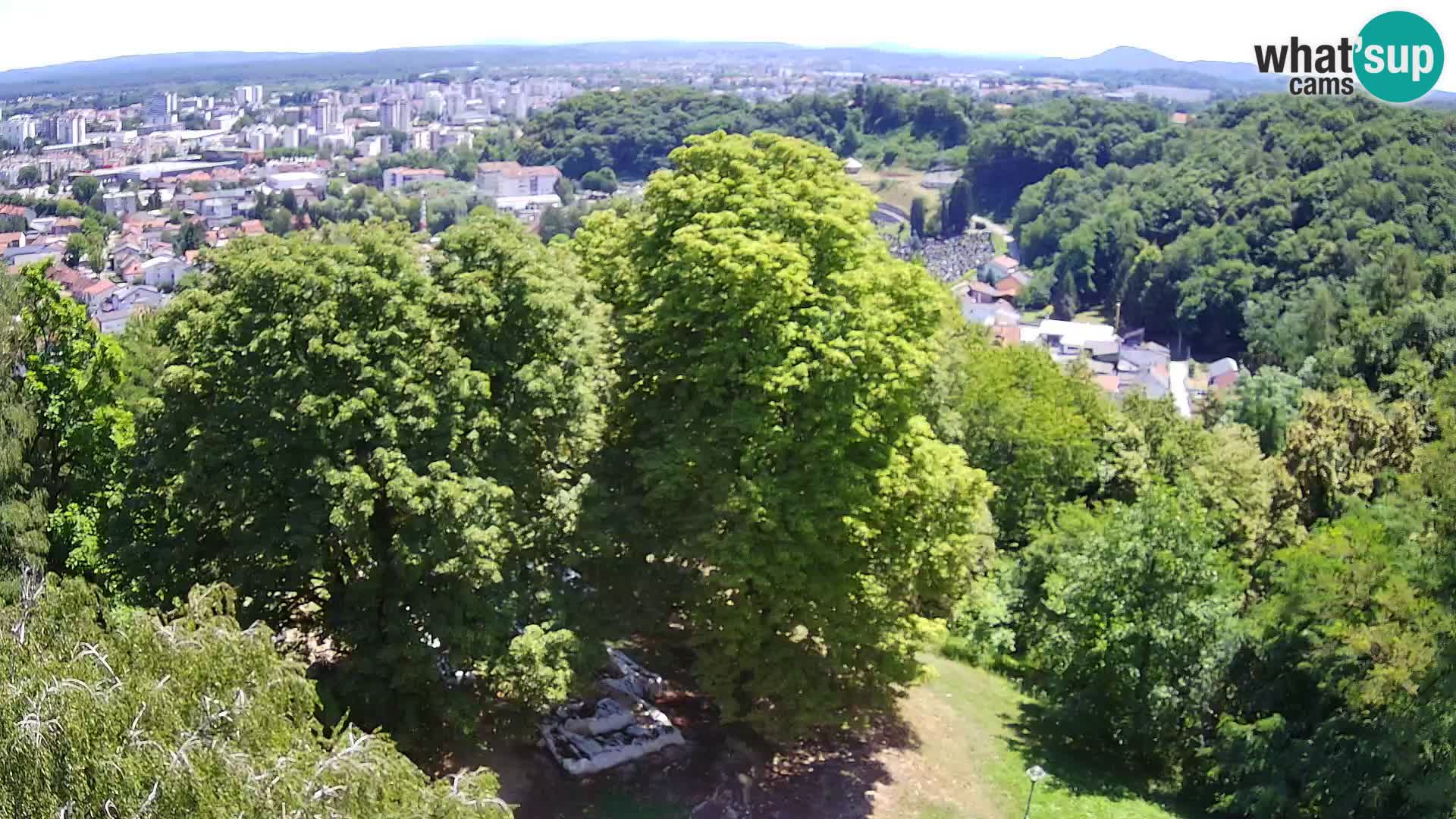 Webcam Karlstadt Burg Dubovac – Liveblick auf das historische Wahrzeichen