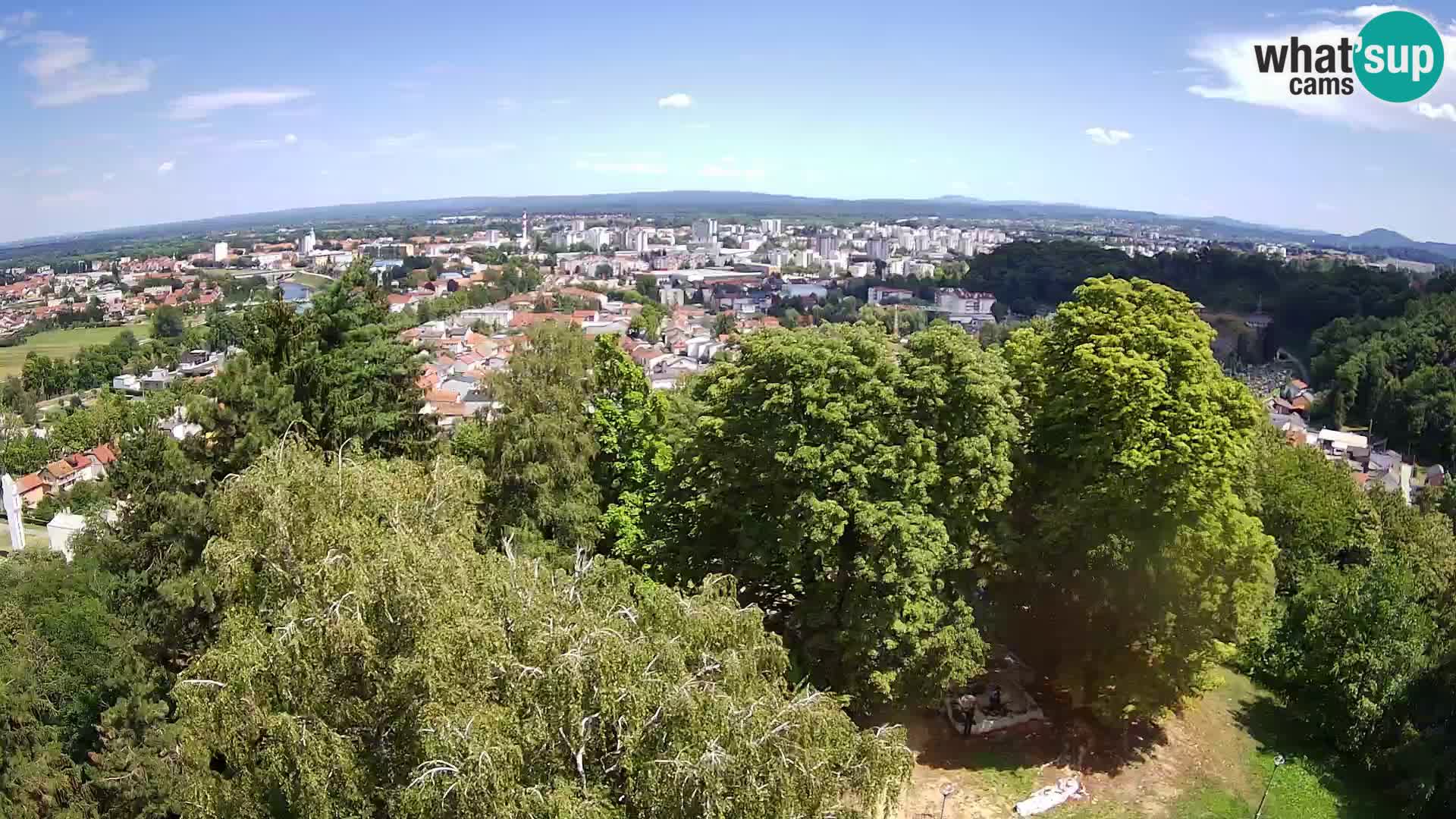 Web kamera Karlovac – Dvorac Dubovac uživo