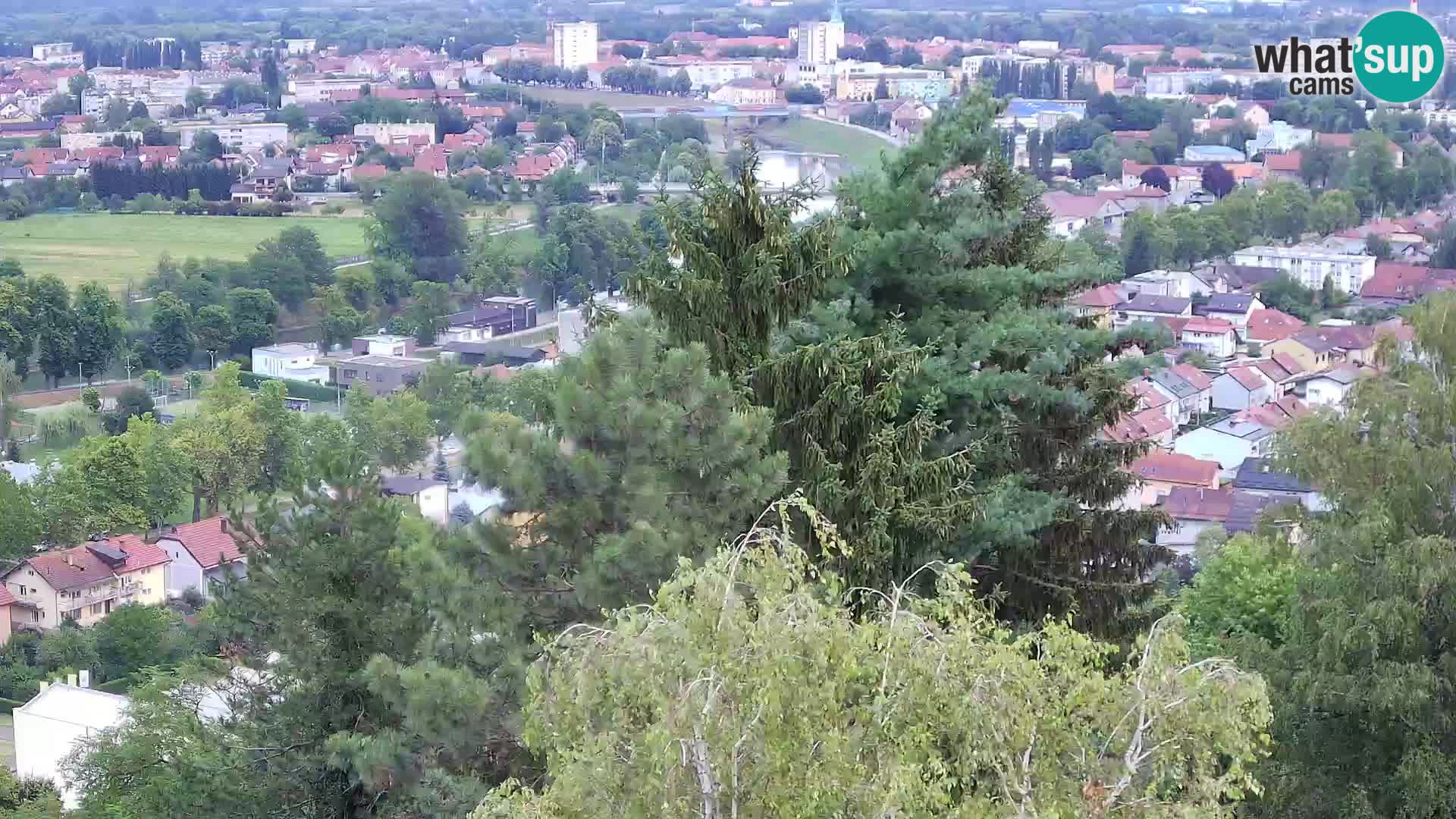 Web kamera Karlovac – Dvorac Dubovac uživo