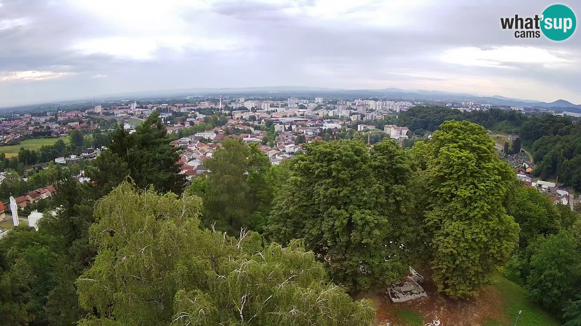 Webcam Karlovac Dubovac Castle – Live View of Karlovac’s Historic Landmark