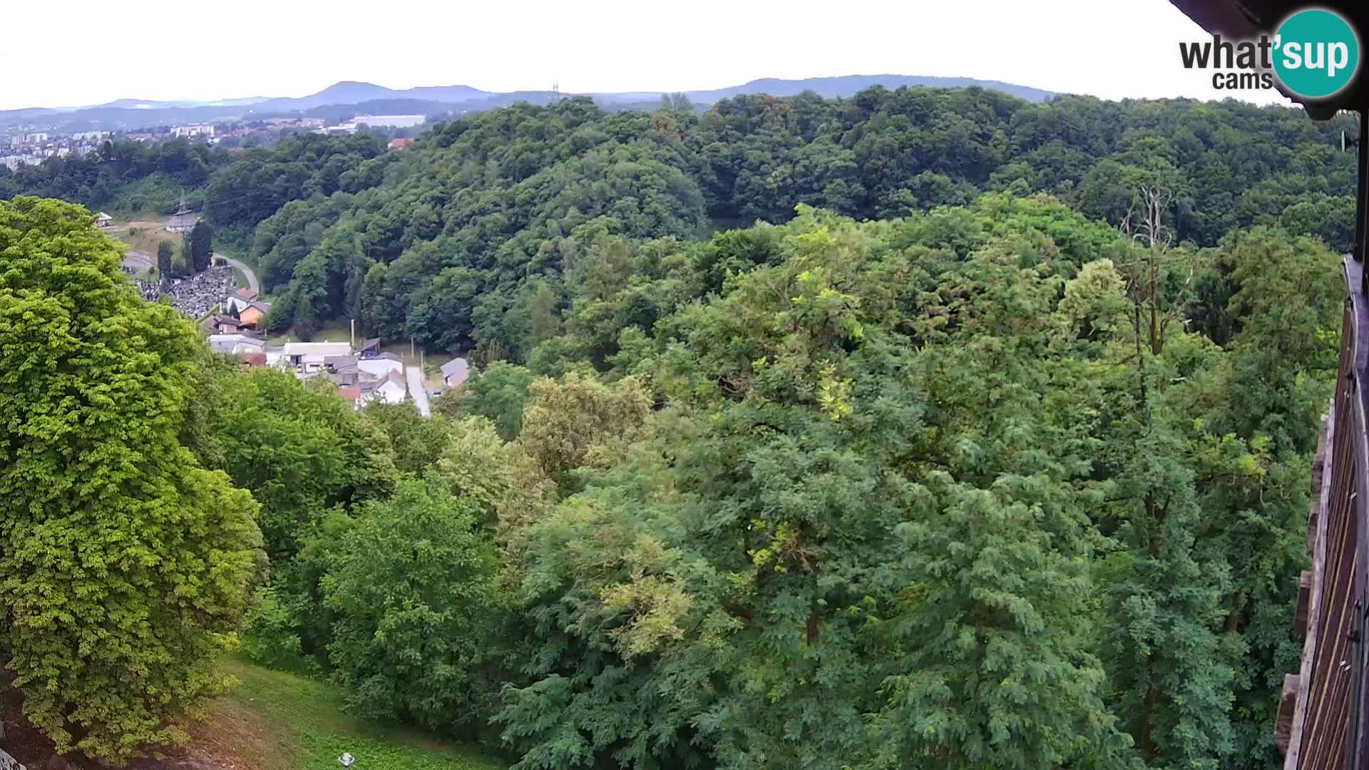 Webcam Karlovac Dubovac Castle – Live View of Karlovac’s Historic Landmark