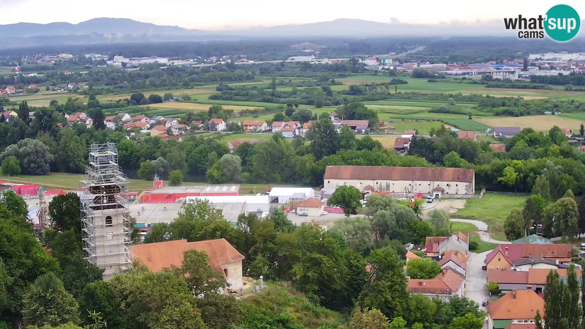 Webcam Karlstadt Burg Dubovac – Liveblick auf das historische Wahrzeichen