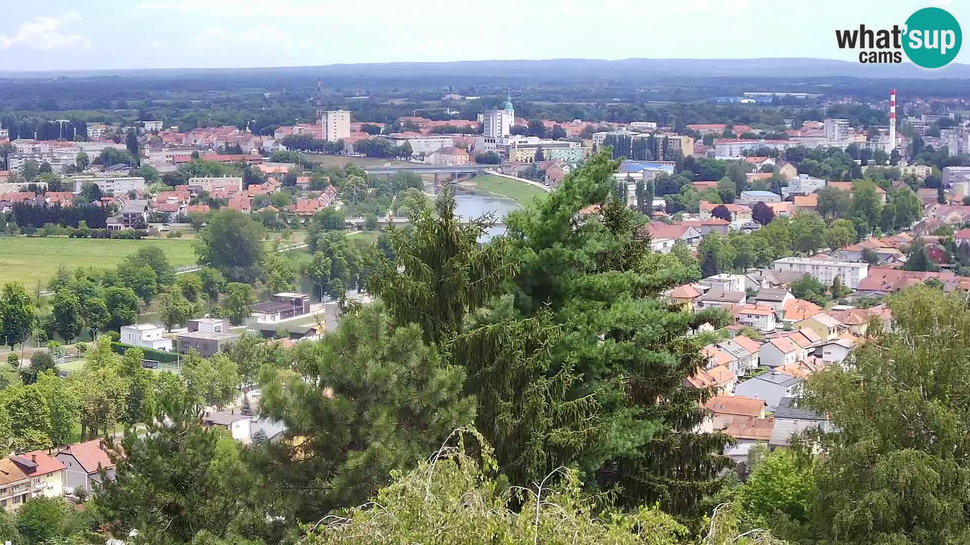 Web kamera Karlovac – Dvorac Dubovac uživo