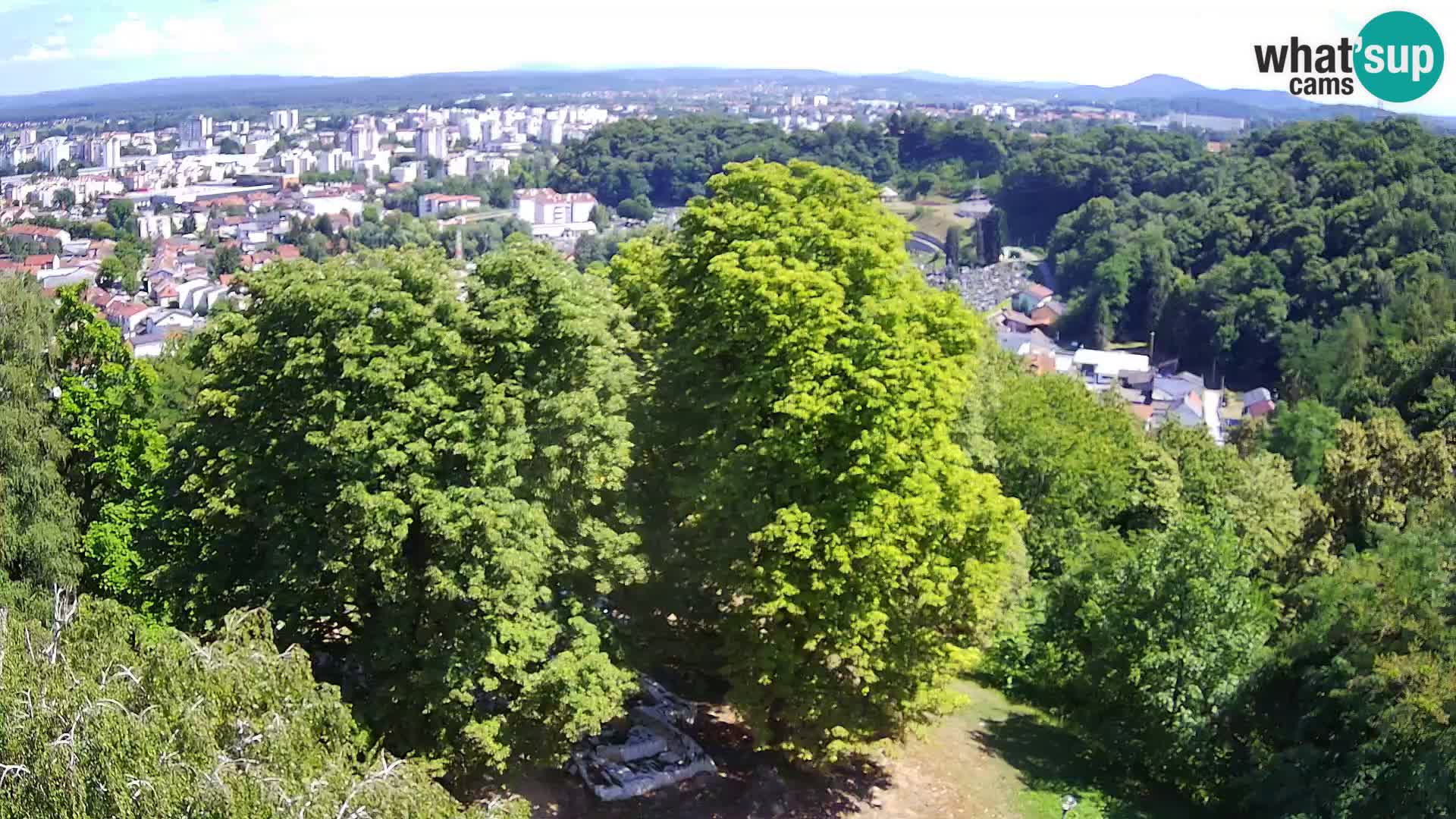 Webcam Castillo Dubovac Karlovac – Vista en directo del histórico castillo