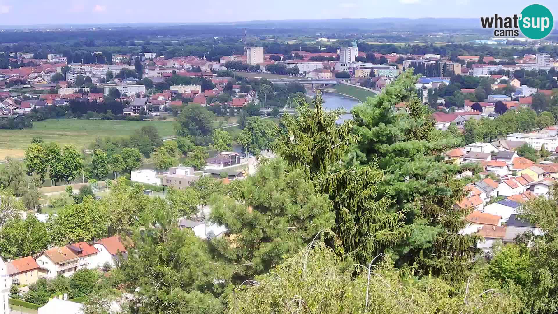 Webcam Karlovac Dubovac Castle – Live View of Karlovac’s Historic Landmark