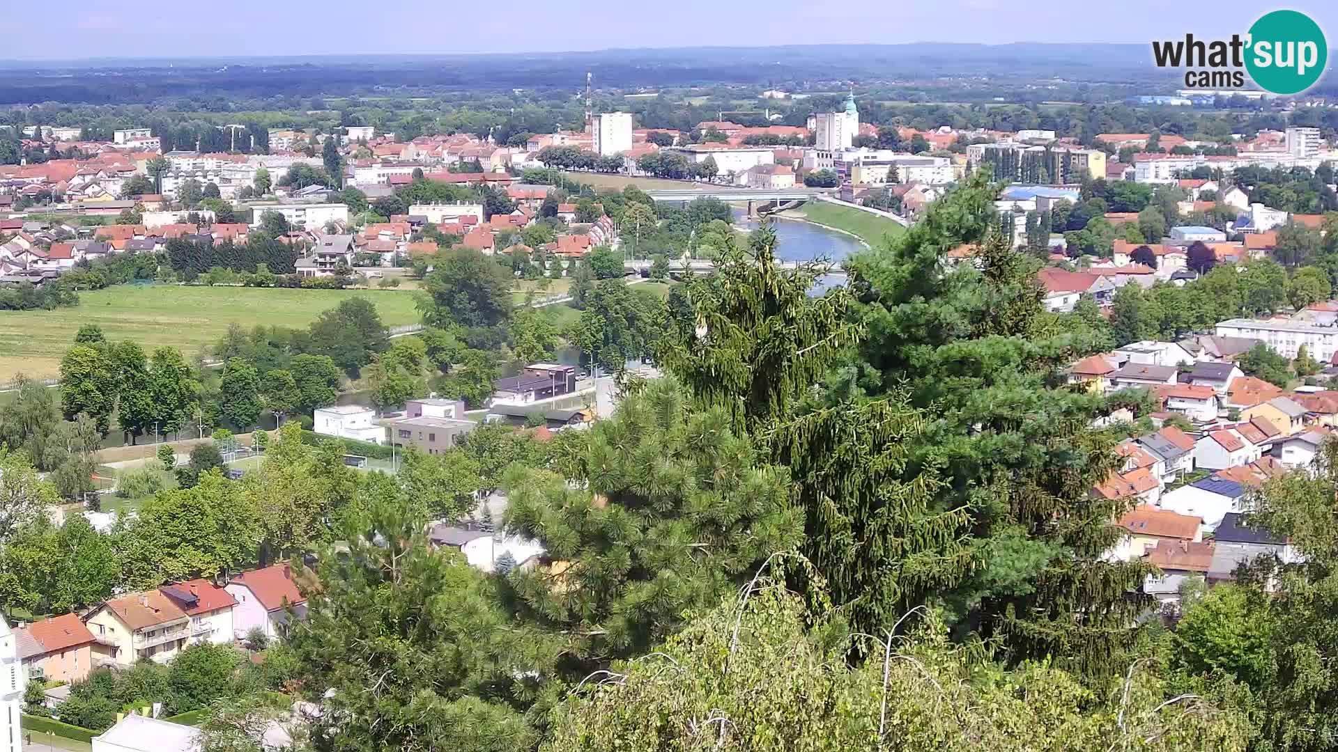 Web kamera Karlovac – Dvorac Dubovac uživo