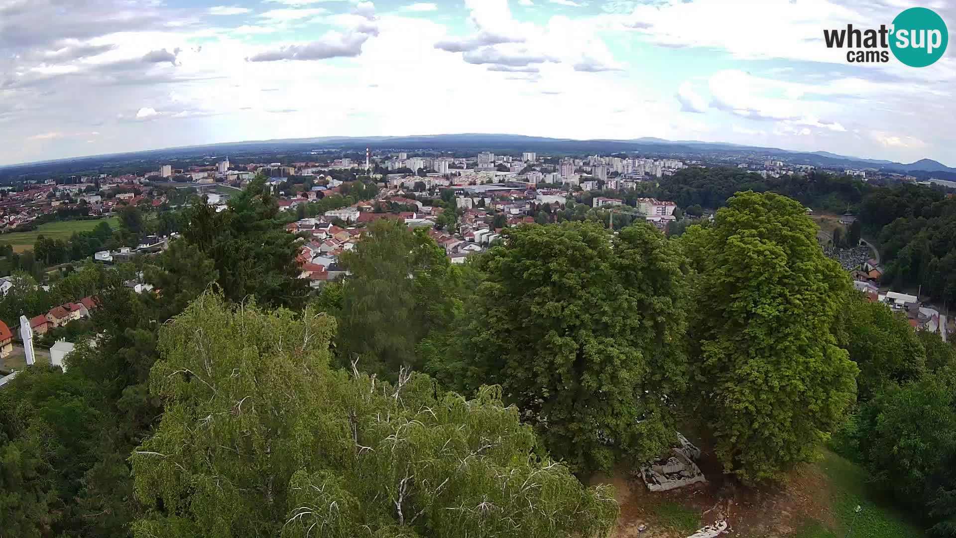 Webcam Karlovac Dubovac Castle – Live View of Karlovac’s Historic Landmark