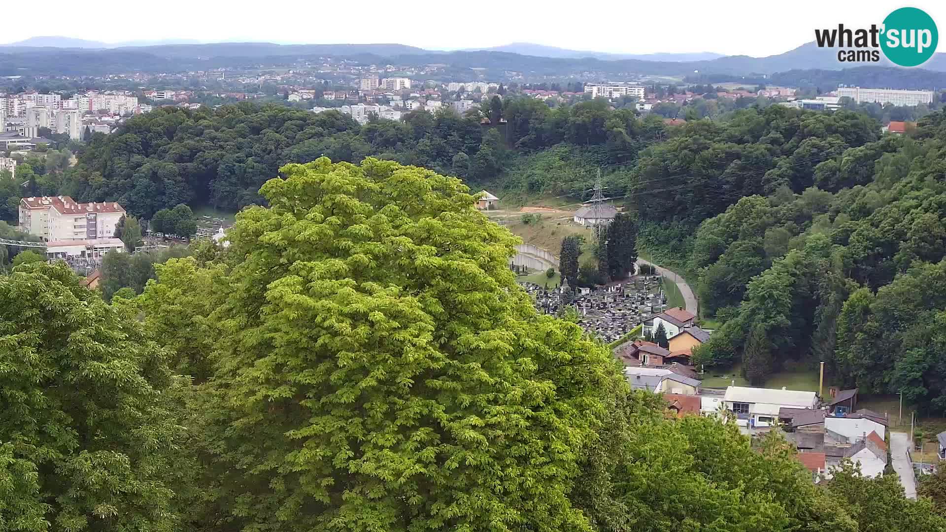 Web kamera Karlovac – Dvorac Dubovac uživo