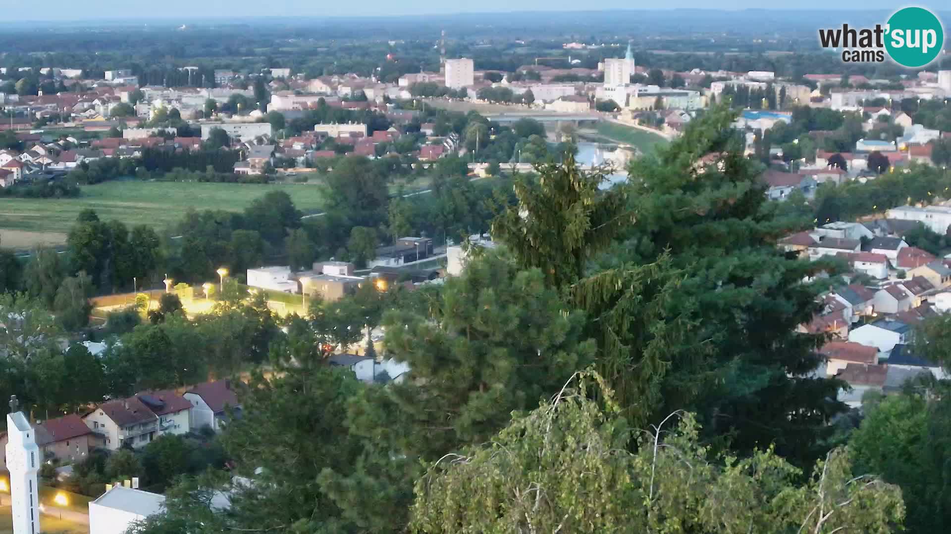 Webcam Karlovac Château Dubovac – Vue en direct de ce monument historique
