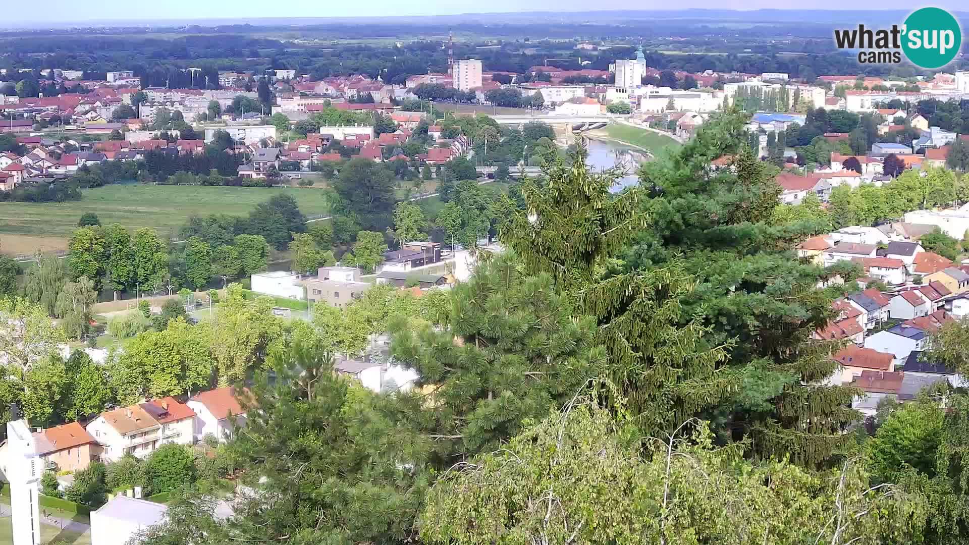 Web kamera Karlovac – Dvorac Dubovac uživo