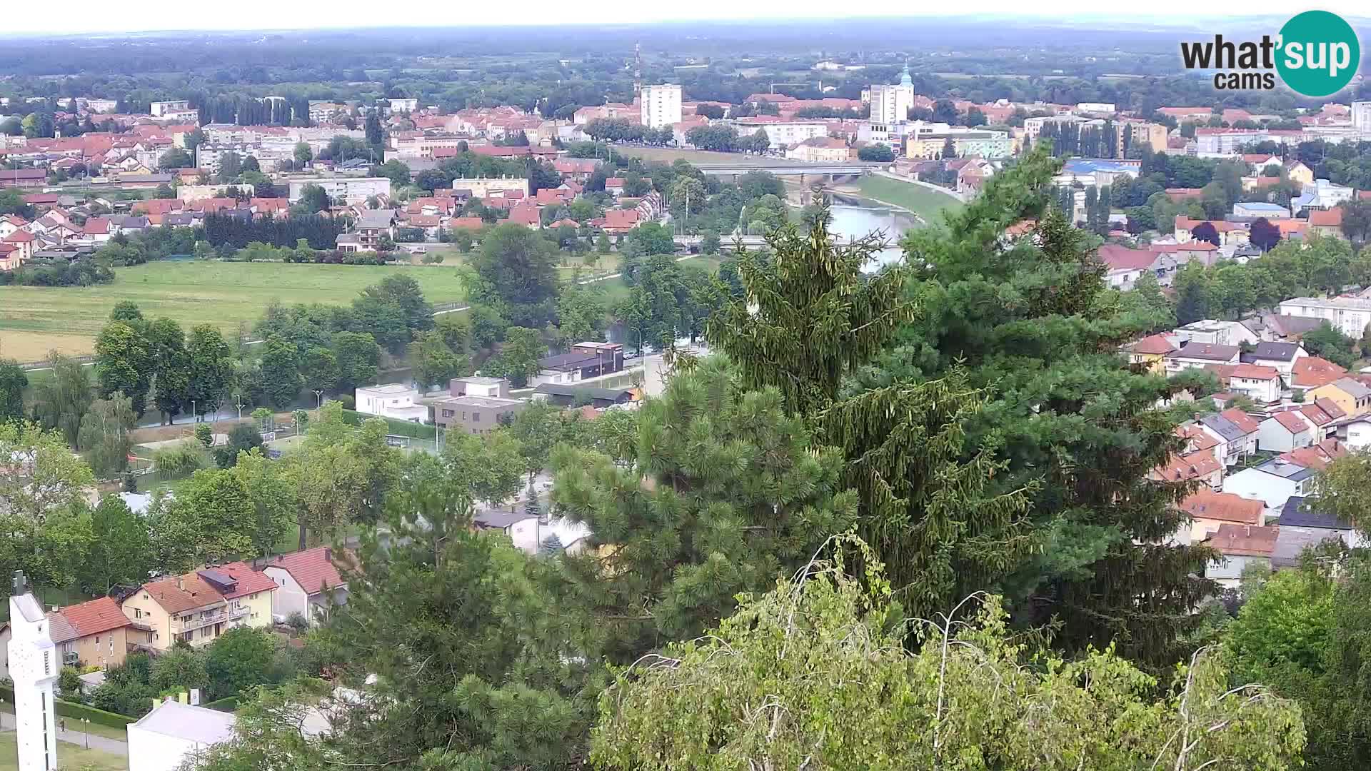 Webcam Karlovac Château Dubovac – Vue en direct de ce monument historique